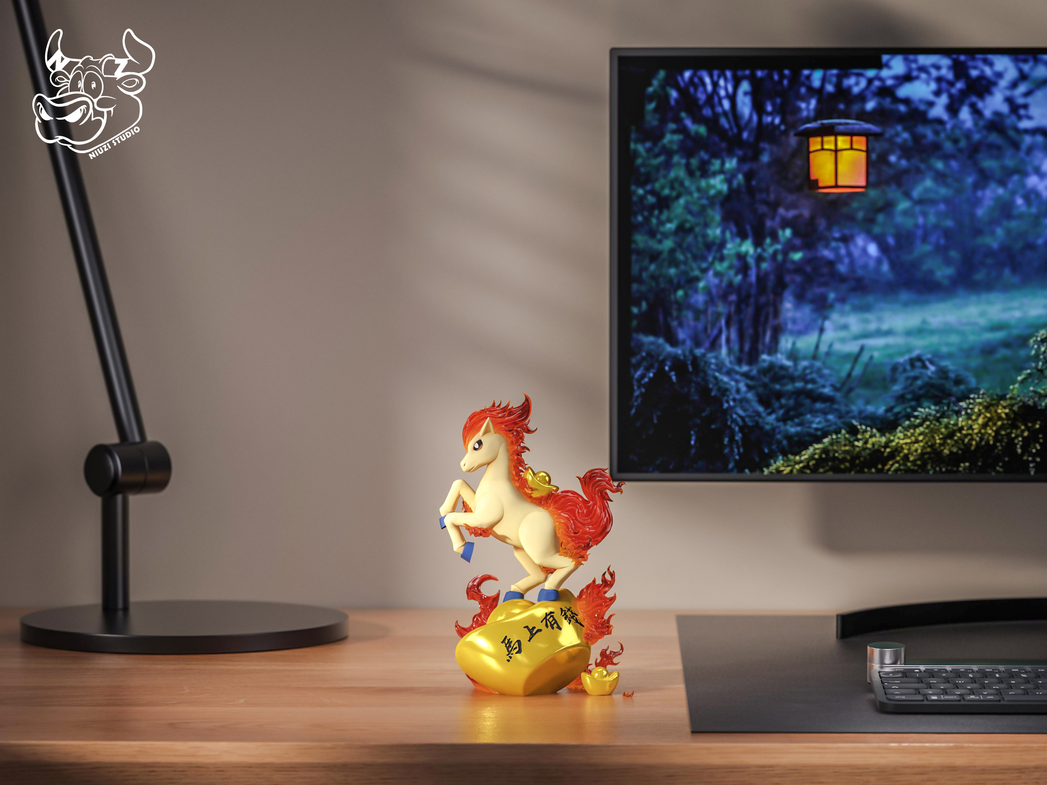 【Pre-sale】Money on Horseback Ponyta-NIUZI Studio