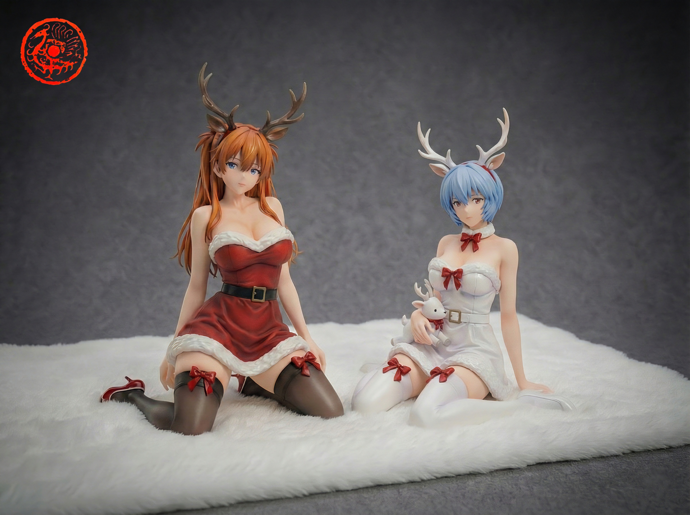 【Pre-sale】Christmas Asuka and Ayanami Rei-ZQ Studio