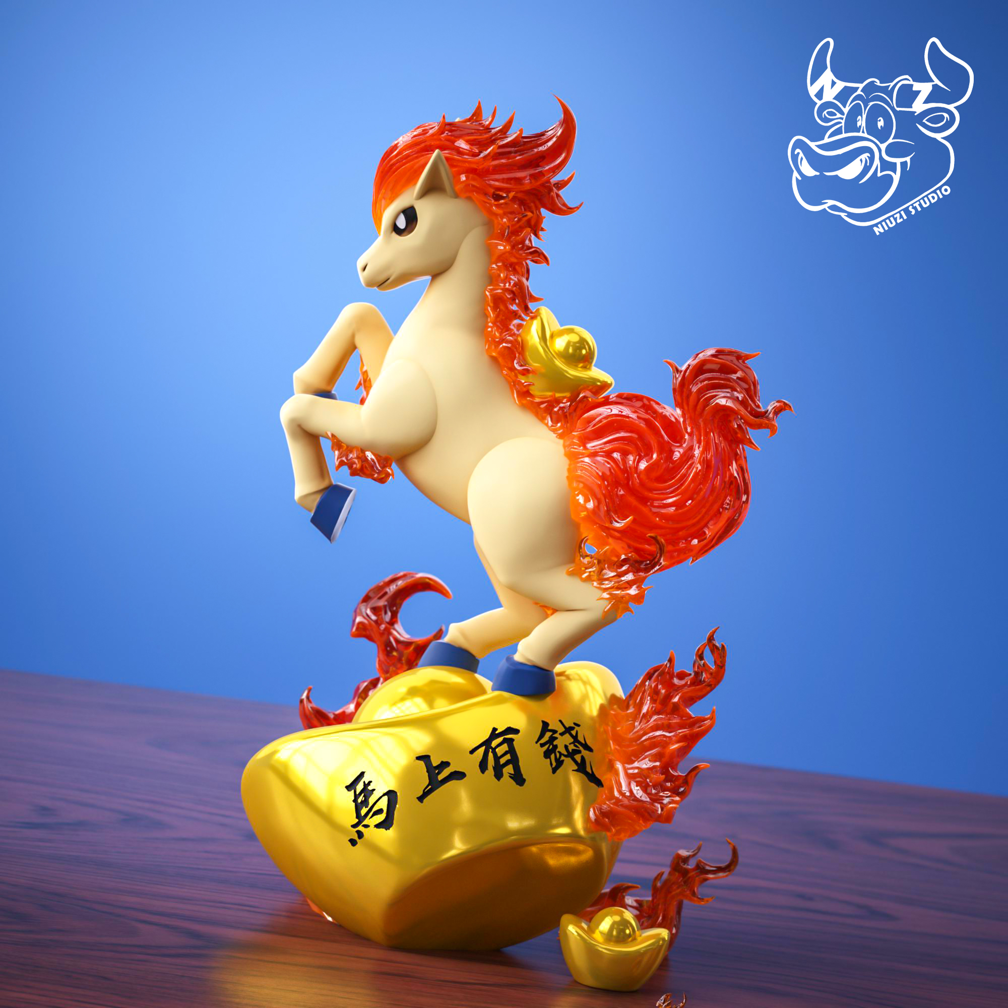 【Pre-sale】Money on Horseback Ponyta-NIUZI Studio