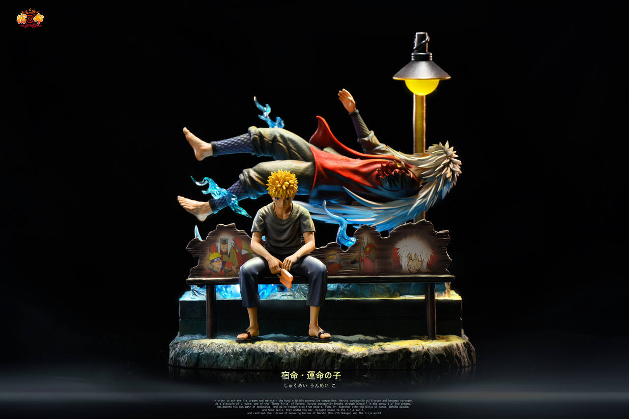 【Pre-sale】Naruto and Jiraiya with LED-Kagemusha Studio