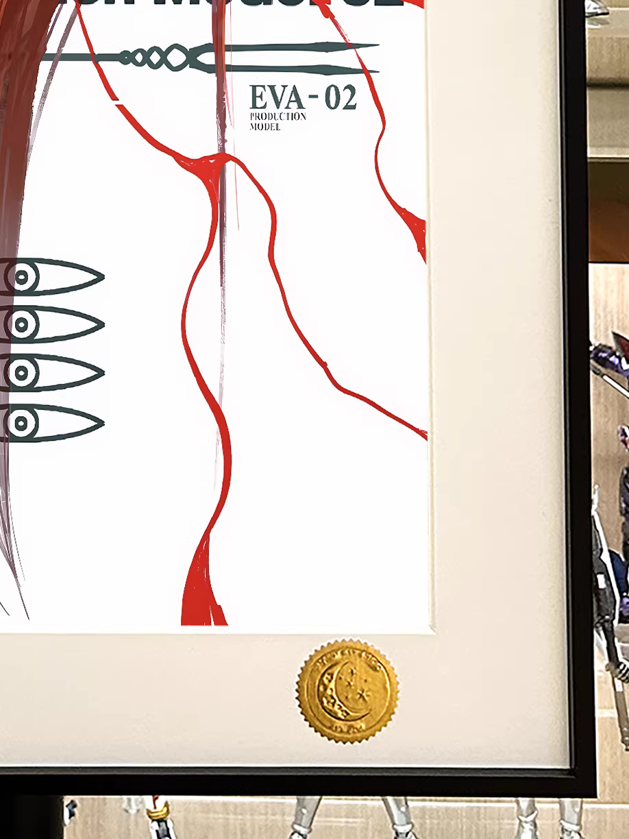 【Pre-sale】Decorative Painting of EVANGELION-02 Production Model-XingKong Studio