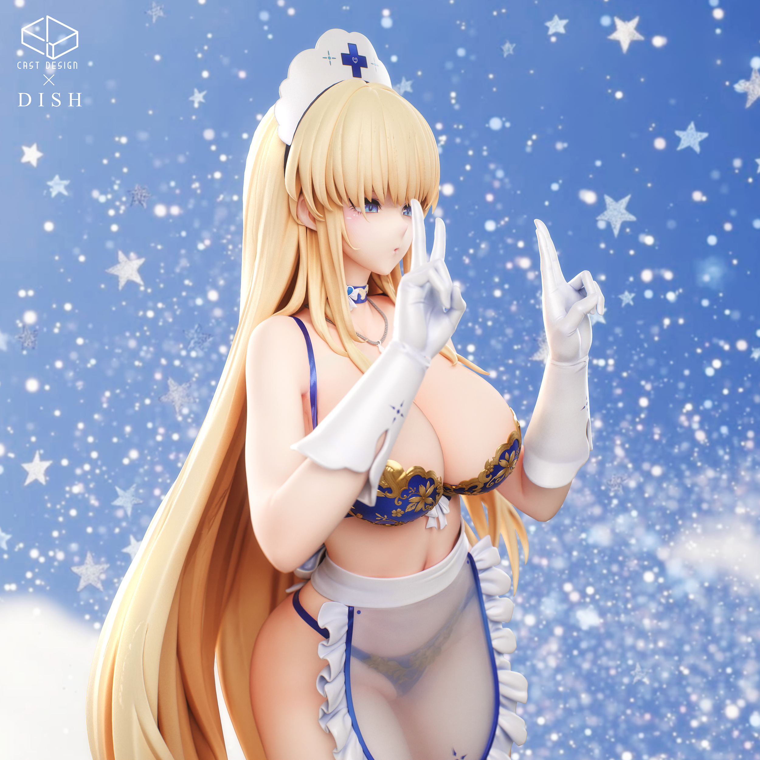 【Pre-sale】1/4 Scale No.8 Nurse TOKI-B-Cast Design Studio X Dish