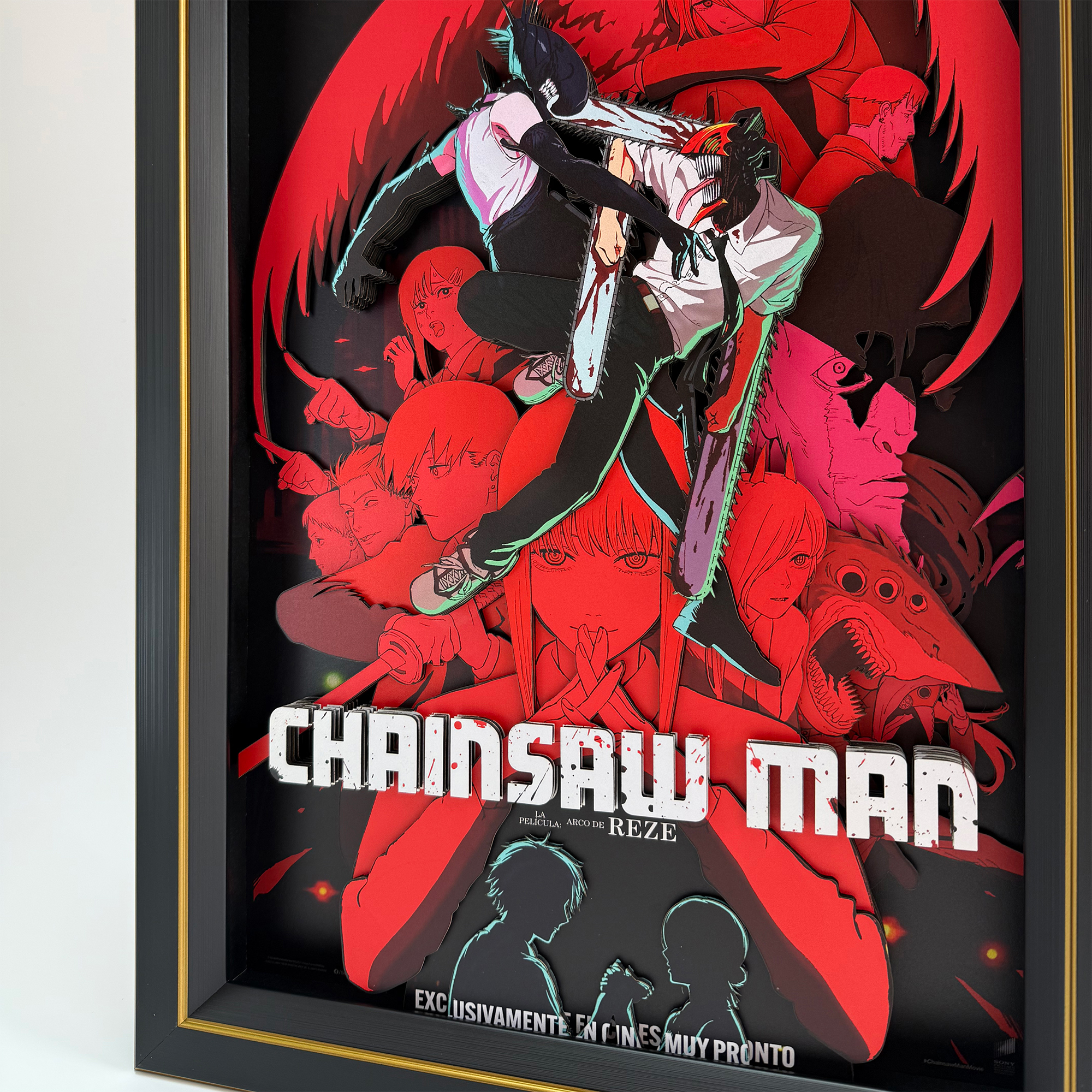 【In stock】Decorative Painting of Denji and Reze-Aotu Panda Studio