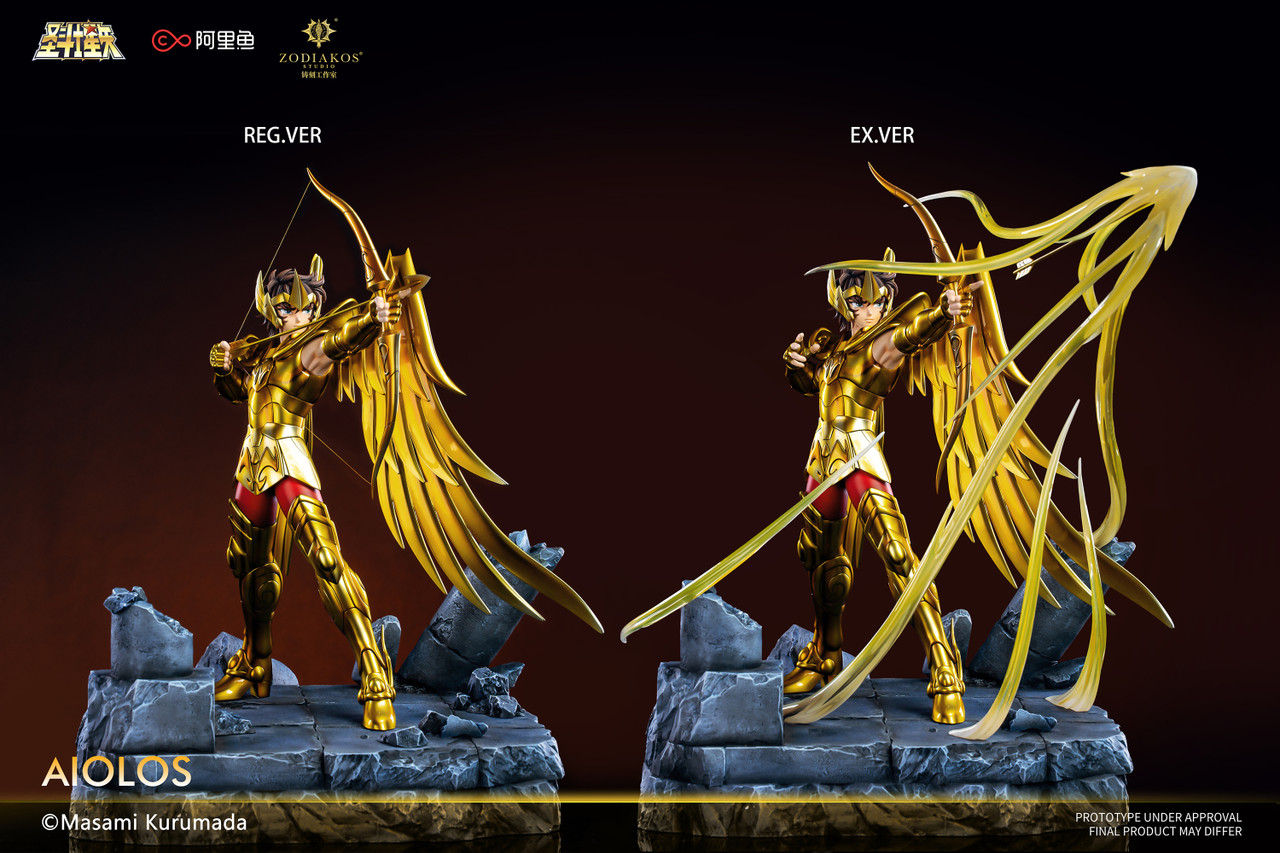 【Pre-sale】1/6 Scale Gold Saint-Aiolos Licensed-Zodiakos Studio
