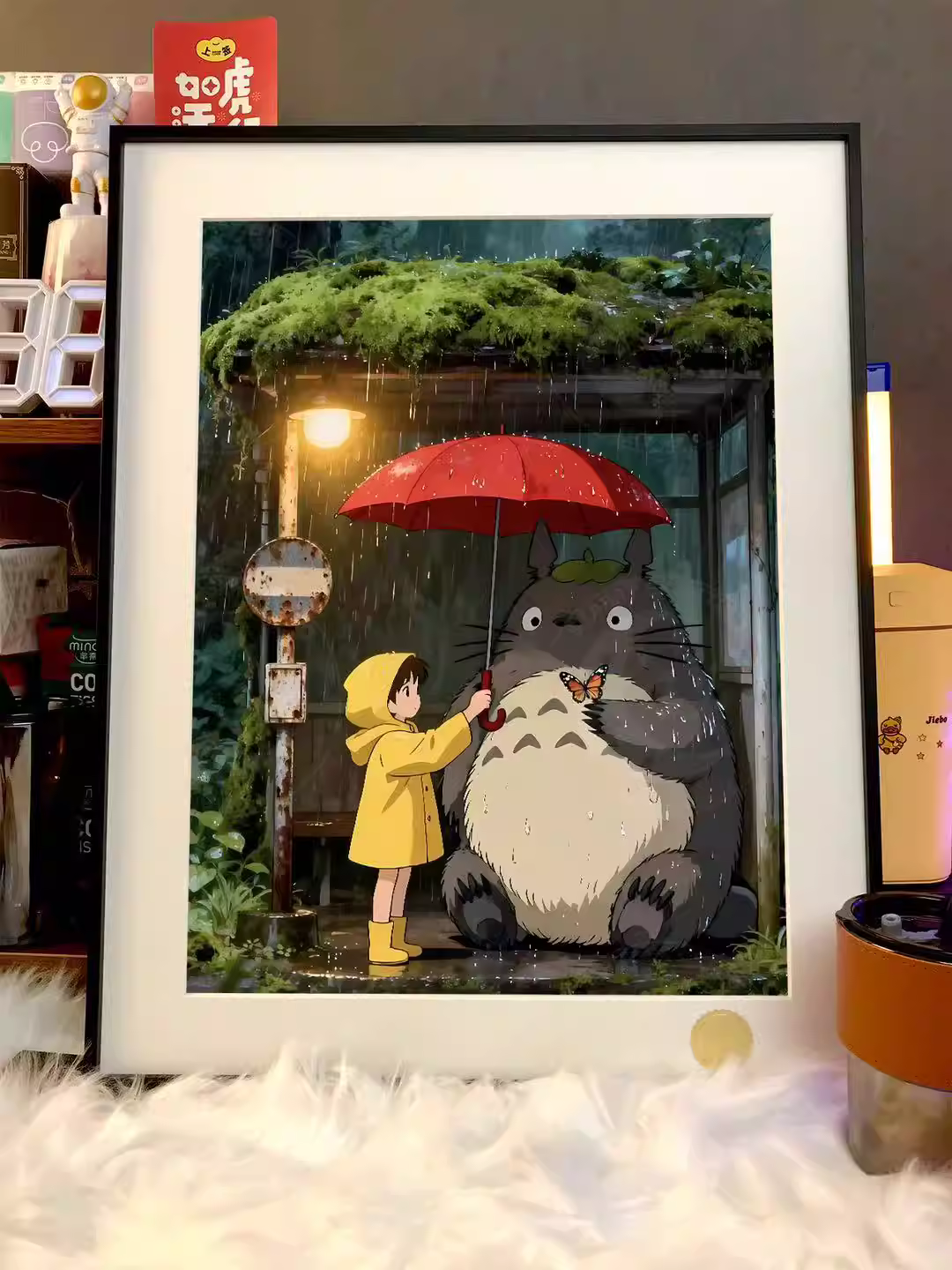 【Pre-sale】Decorative Painting of Rainy Night Totoro-XingKong Studio