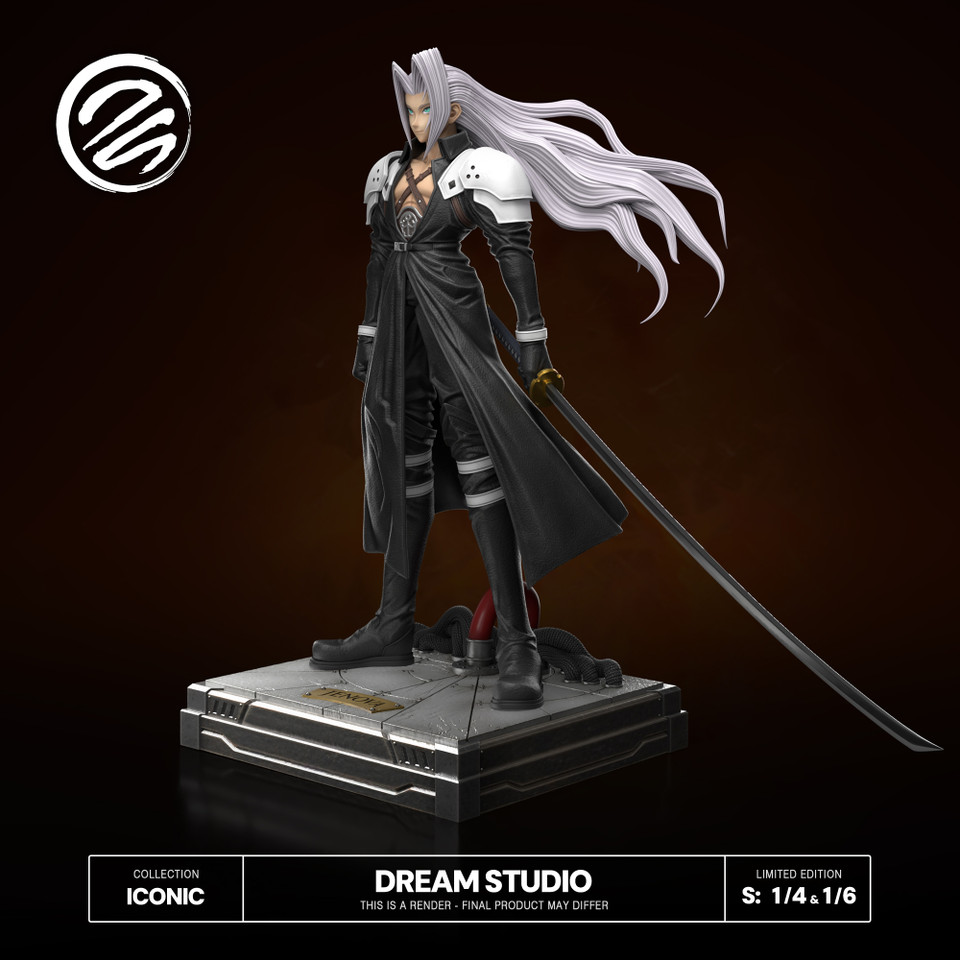 【Pre-sale】1/6 and 1/4 Scale OG Sephiroth FFVII-Dream Studio
