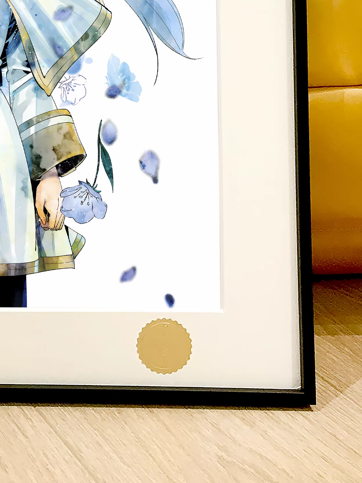 【Pre-sale】Decorative Painting of Blue Flower Frieren and Himmel-XingKong Studio