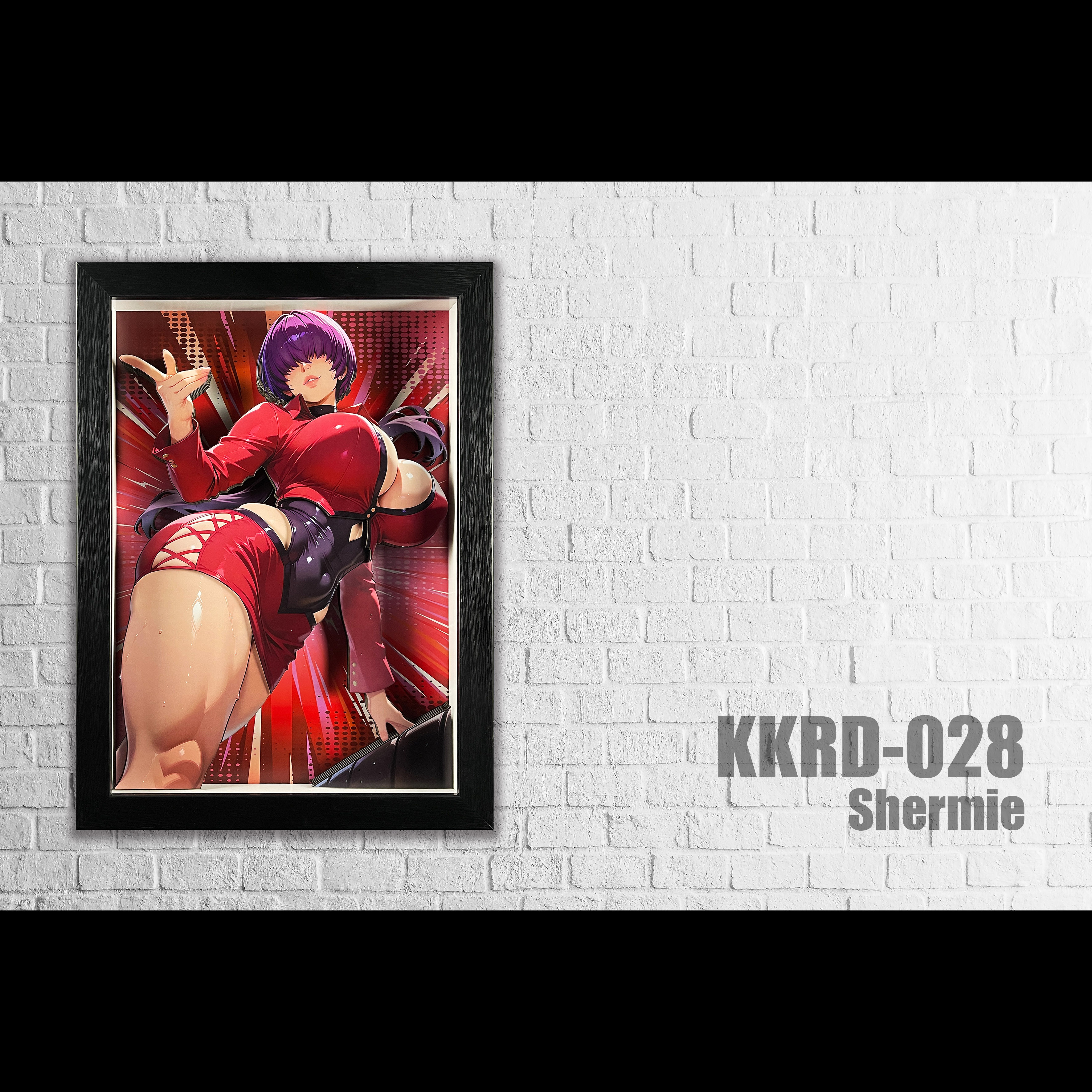 【Pre-sale】Decorative Painting of Shermie-Black and White Studio