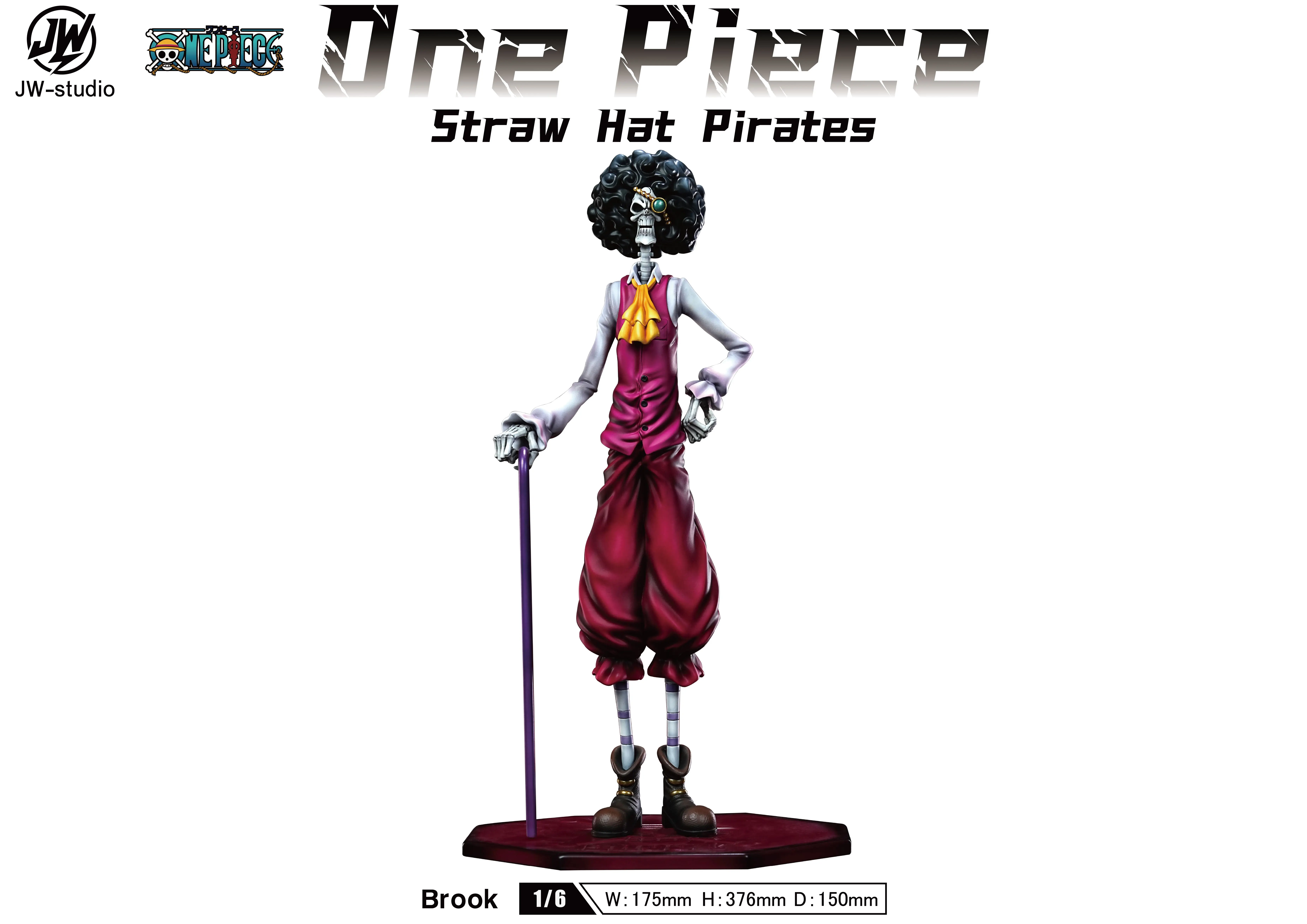 【Pre-sale】1/6 Scale Zoro, Sanji, Usopp, Brook, Robin, Franky and Chopper-JW Studio