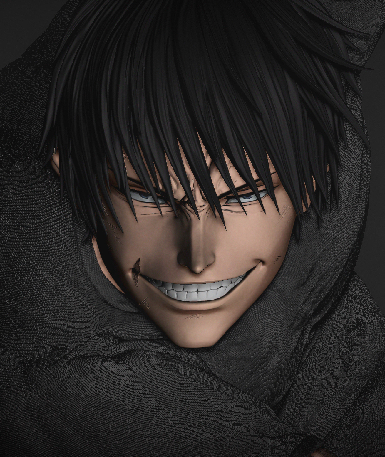 【Pre-sale】1/6 Scale Fushiguro Toji with LED Licensed-ThreeArtisan Studio