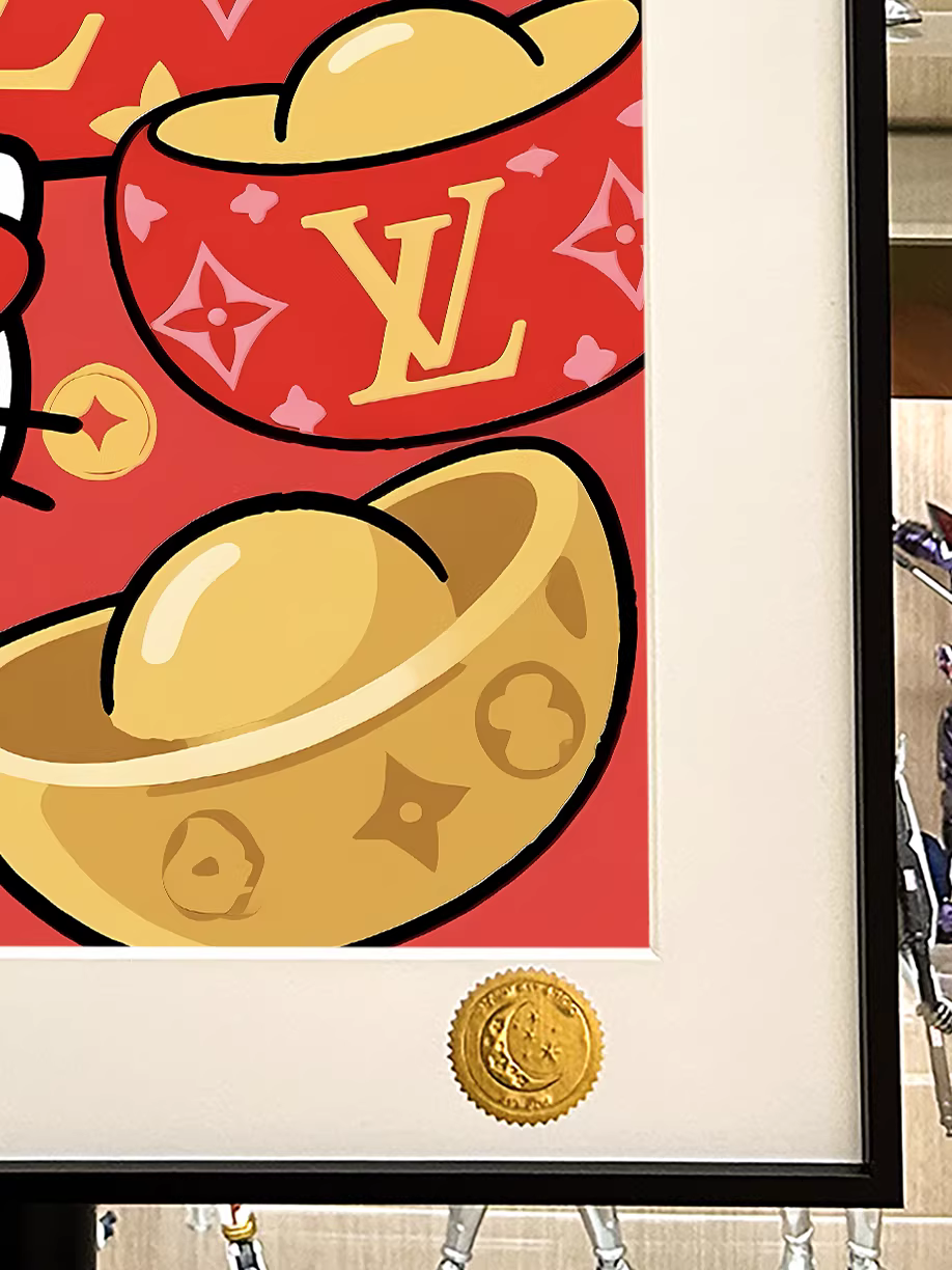 【Pre-sale】Decorative Painting of Wealthy kitty-XingKong Studio