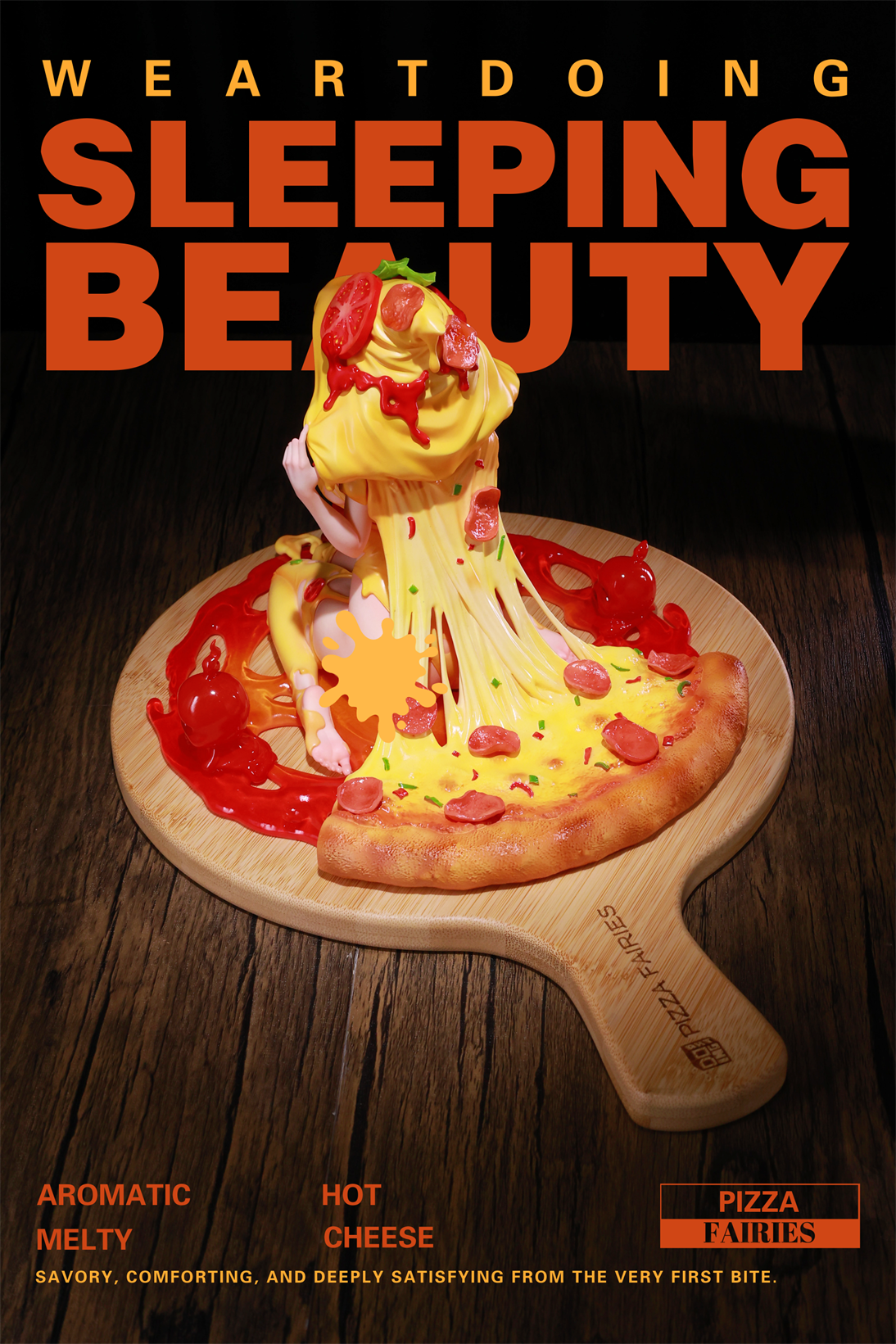 【Pre-sale】Sleeping Beauty-Pizza Fairies-Cheese Supreme and Classic Tomato-WeArtDoing Studio