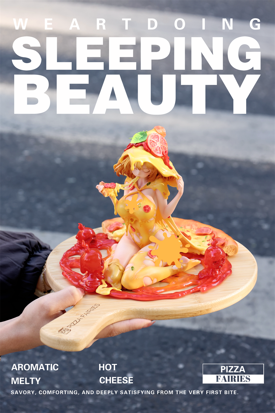 【Pre-sale】Sleeping Beauty-Pizza Fairies-Cheese Supreme and Classic Tomato-WeArtDoing Studio