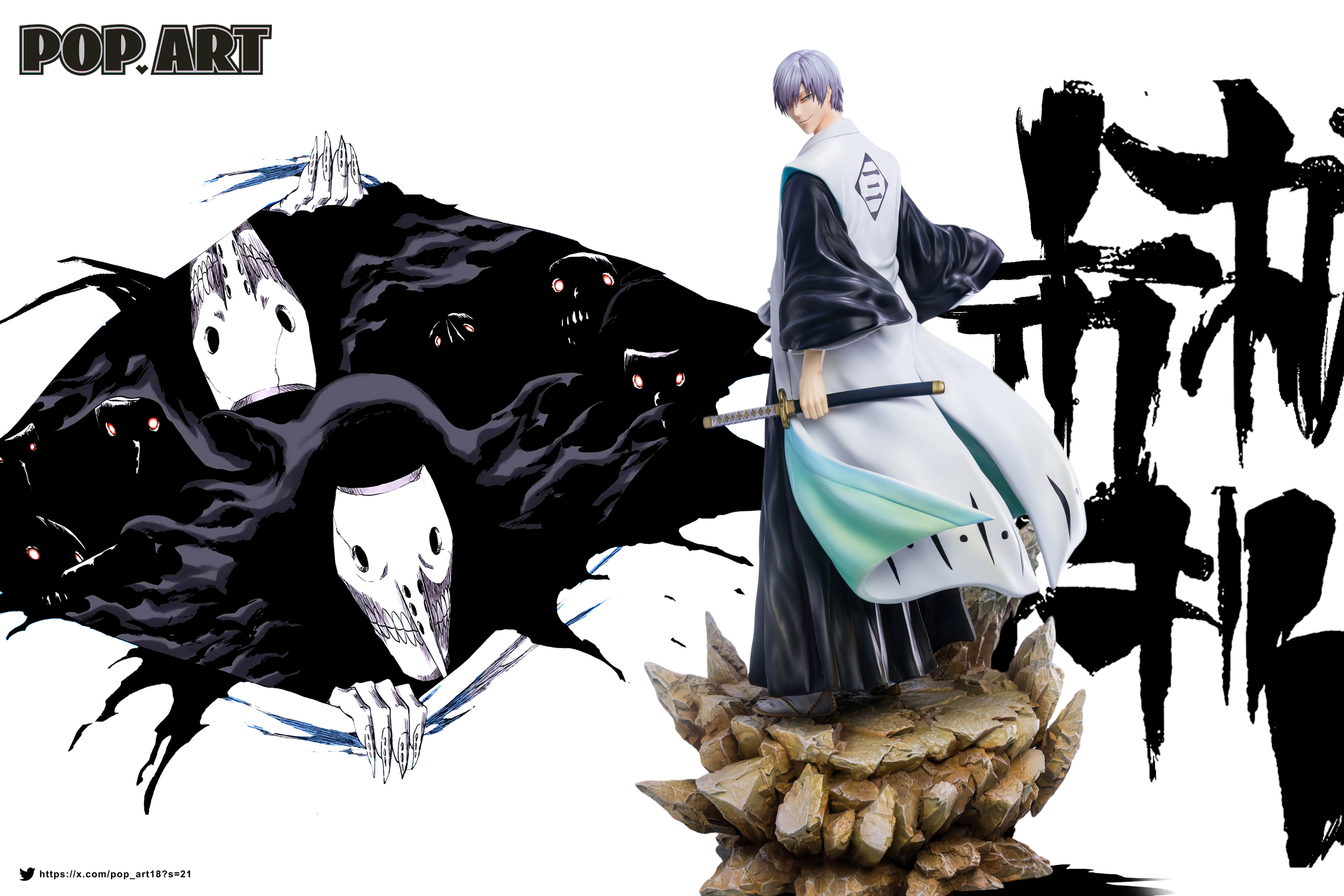 【Pre-sale】1/6 Scale Ichimaru Gin-POP.ART Studio