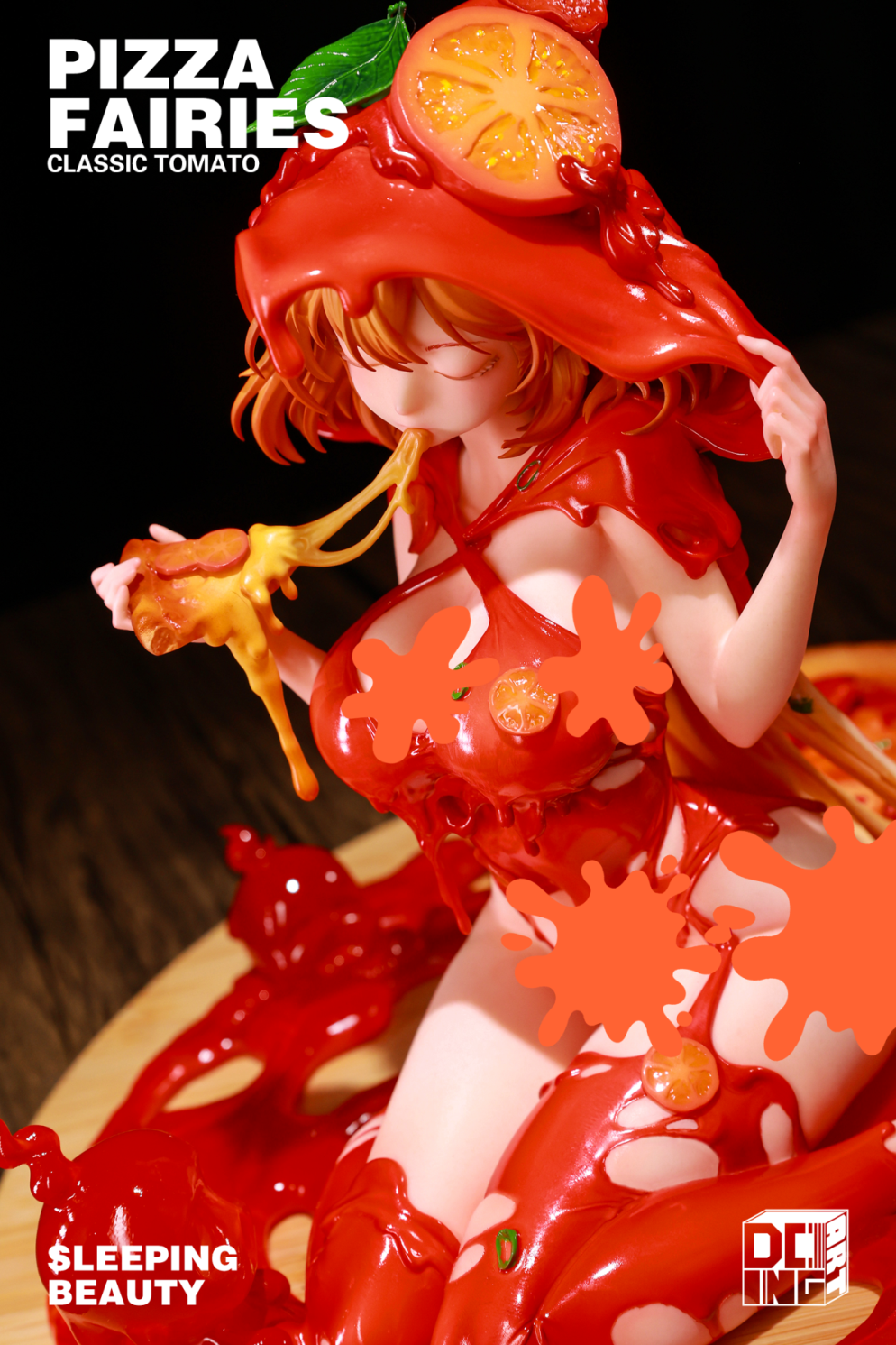 【Pre-sale】Sleeping Beauty-Pizza Fairies-Cheese Supreme and Classic Tomato-WeArtDoing Studio