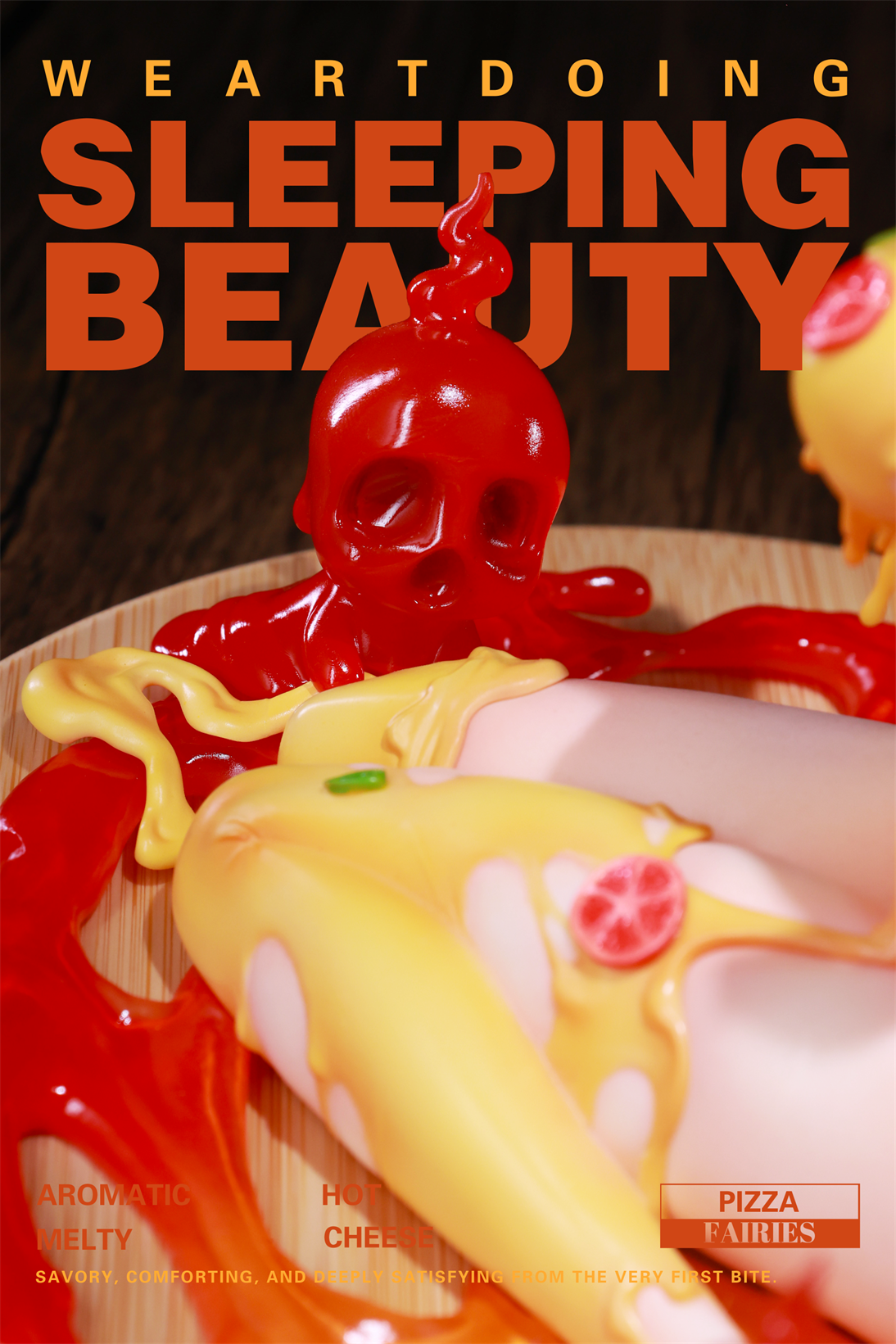 【Pre-sale】Sleeping Beauty-Pizza Fairies-Cheese Supreme and Classic Tomato-WeArtDoing Studio