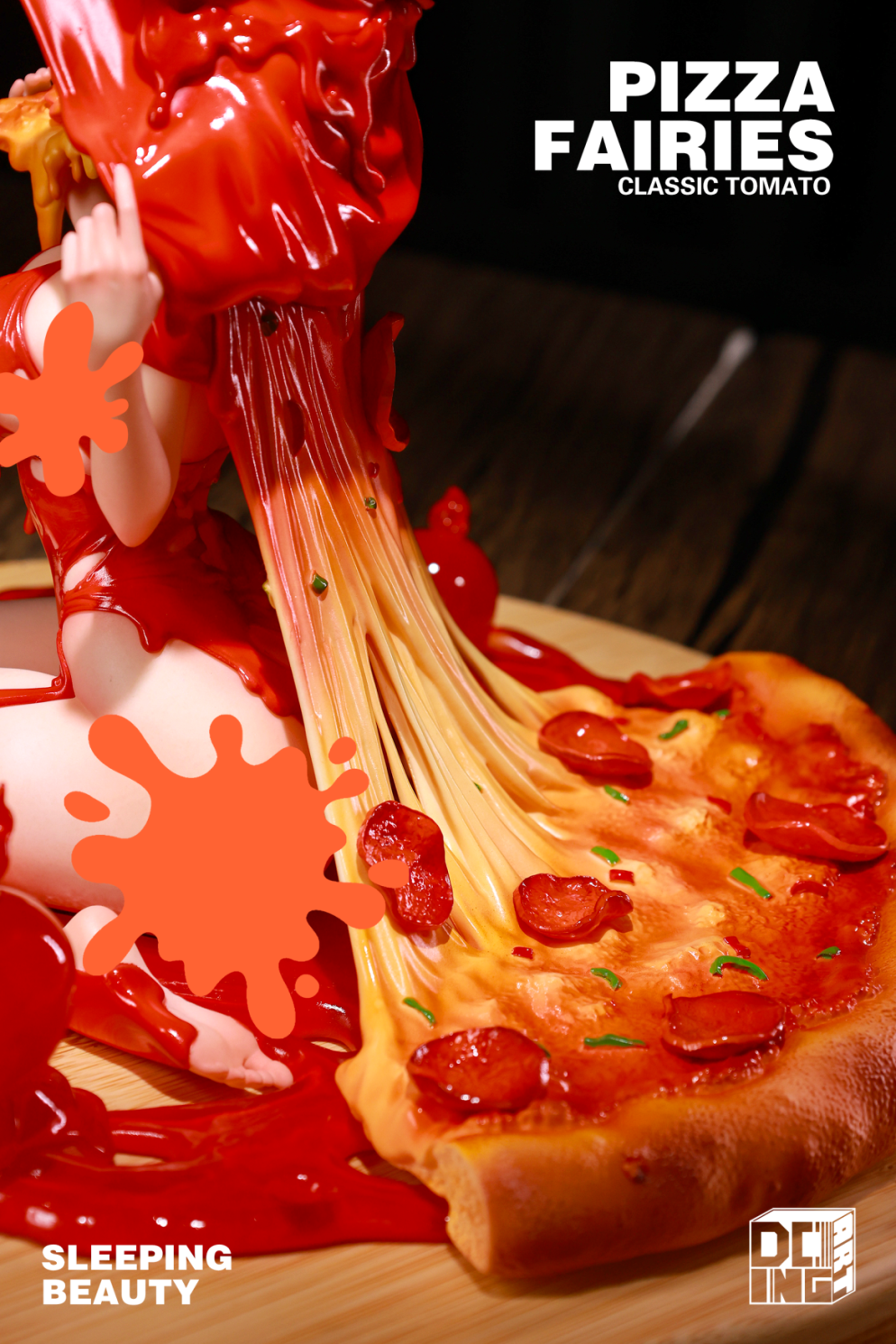 【Pre-sale】Sleeping Beauty-Pizza Fairies-Cheese Supreme and Classic Tomato-WeArtDoing Studio
