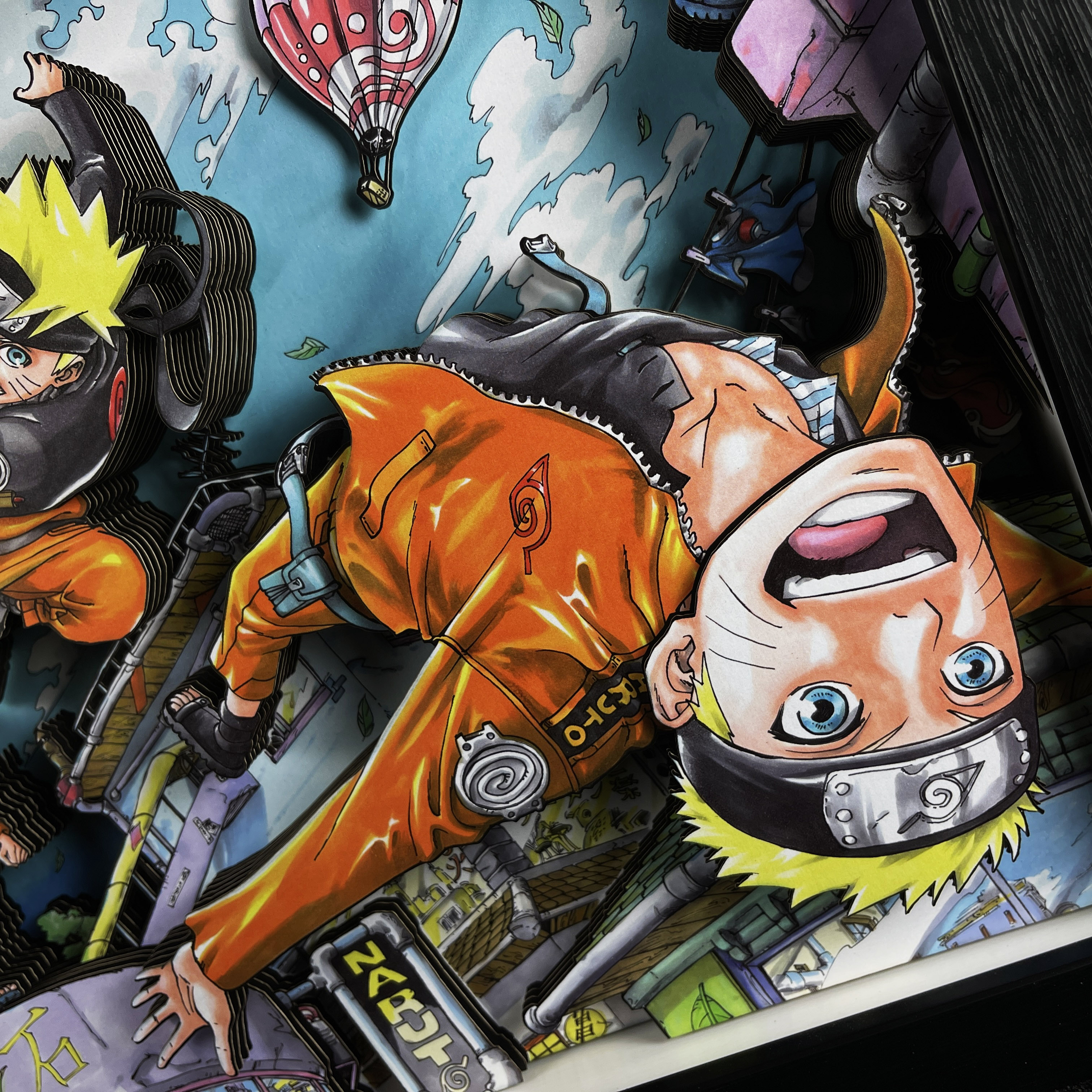 【Pre-sale】Decorative Painting of Naruto Way to Master-Black and White Studio