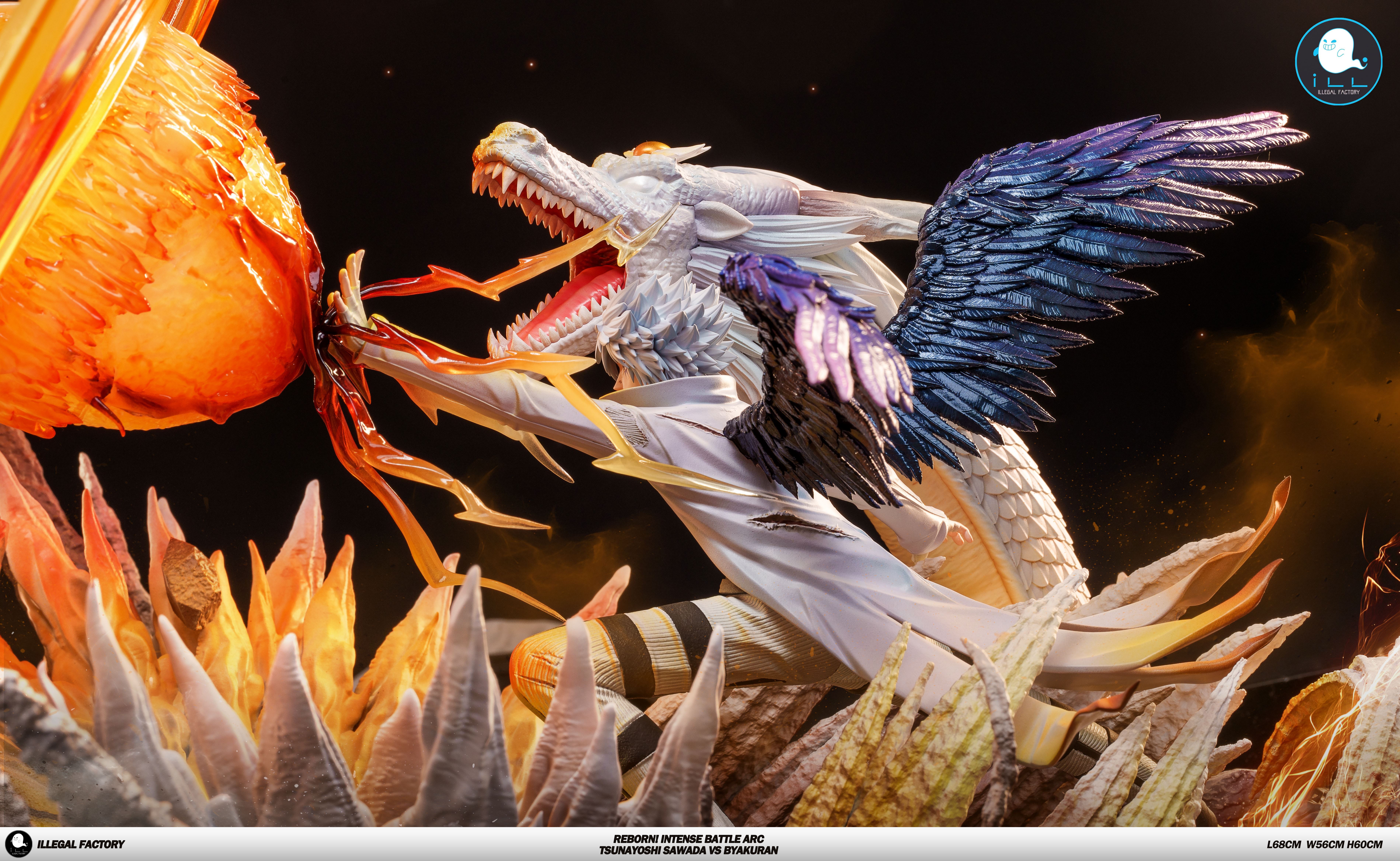 【Pre-sale】019 Sawada Tsunayoshi vs Byakuran Gesso with LED-ILL Factory Studio