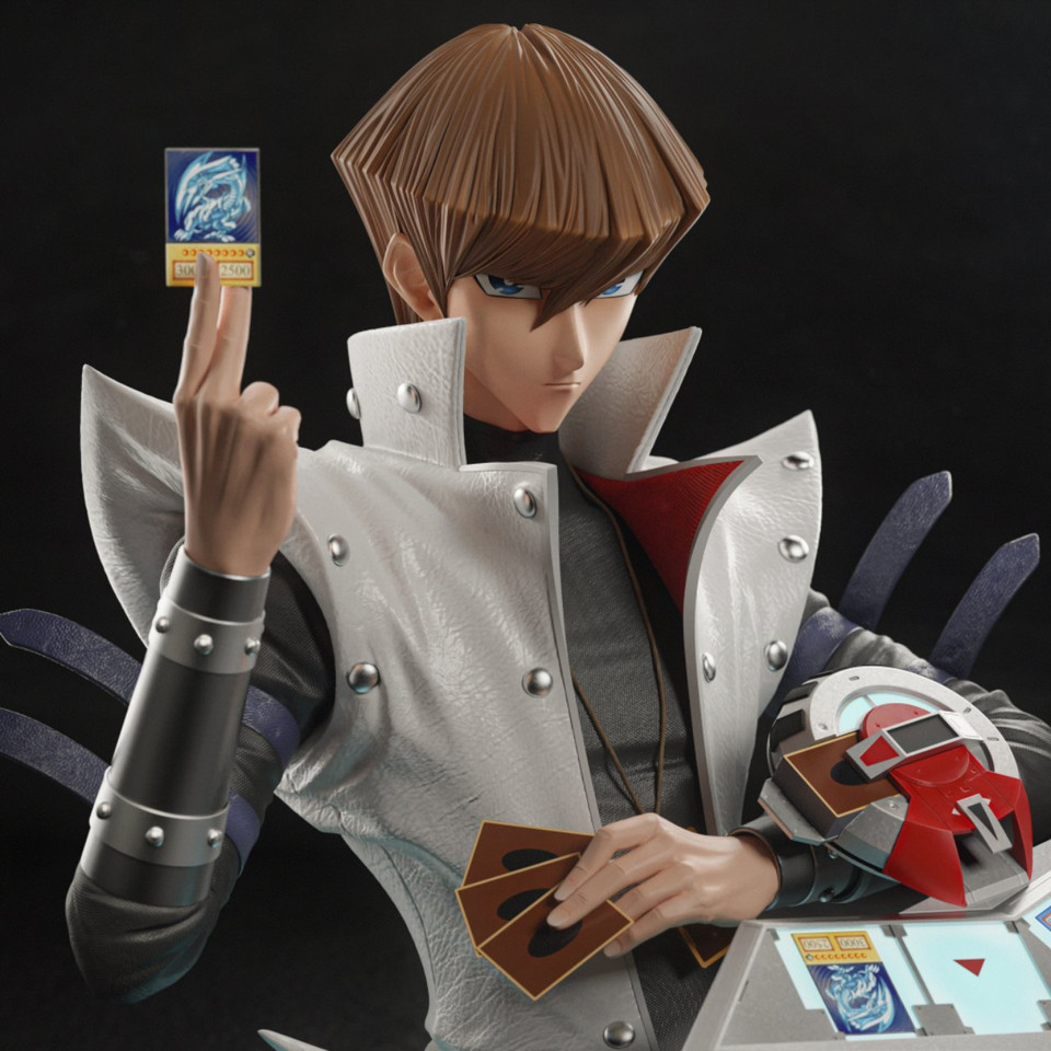 【Pre-sale】Bust of Seto Kaiba with LED-Zenkai Studio