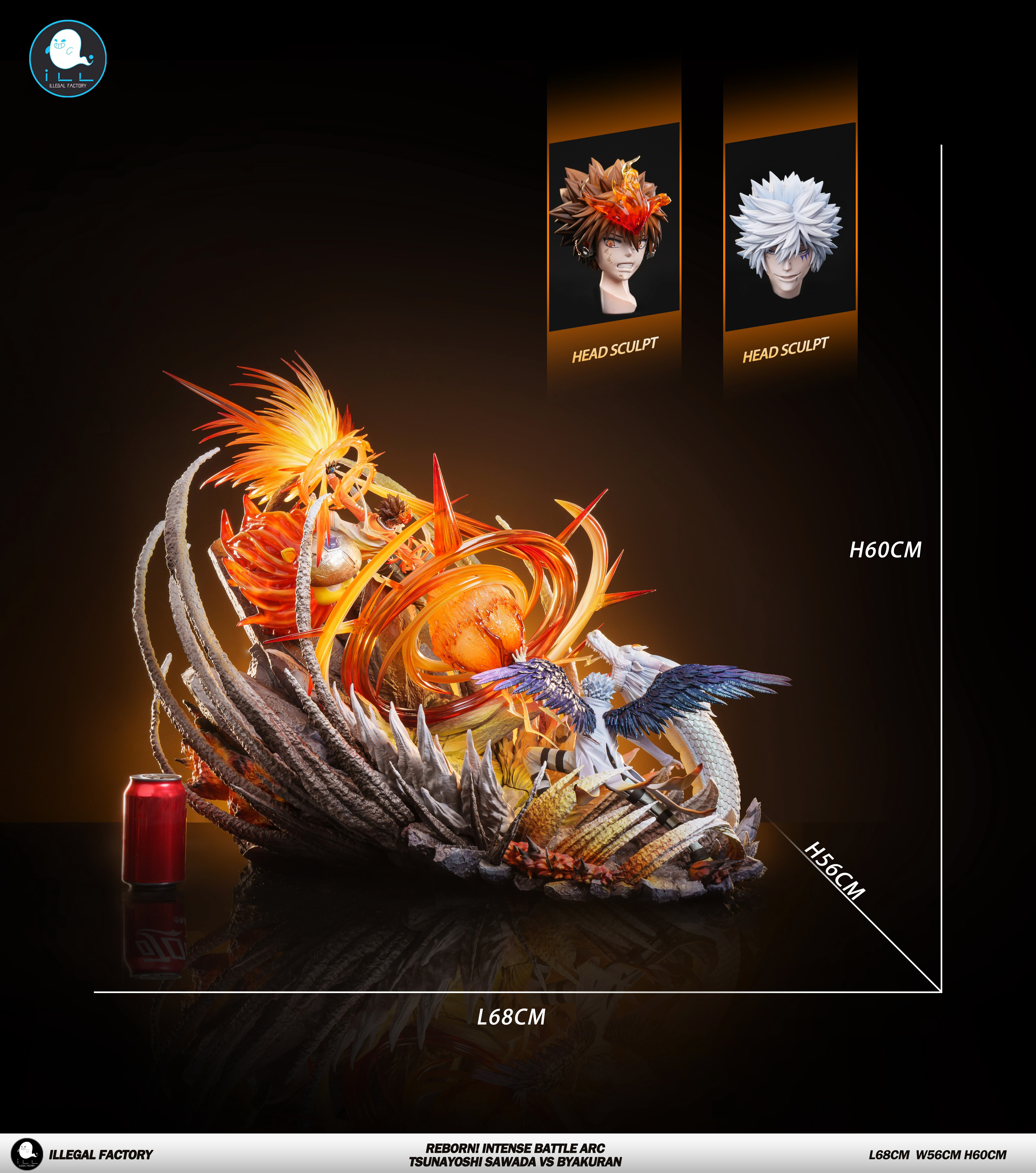 【Pre-sale】019 Sawada Tsunayoshi vs Byakuran Gesso with LED-ILL Factory Studio