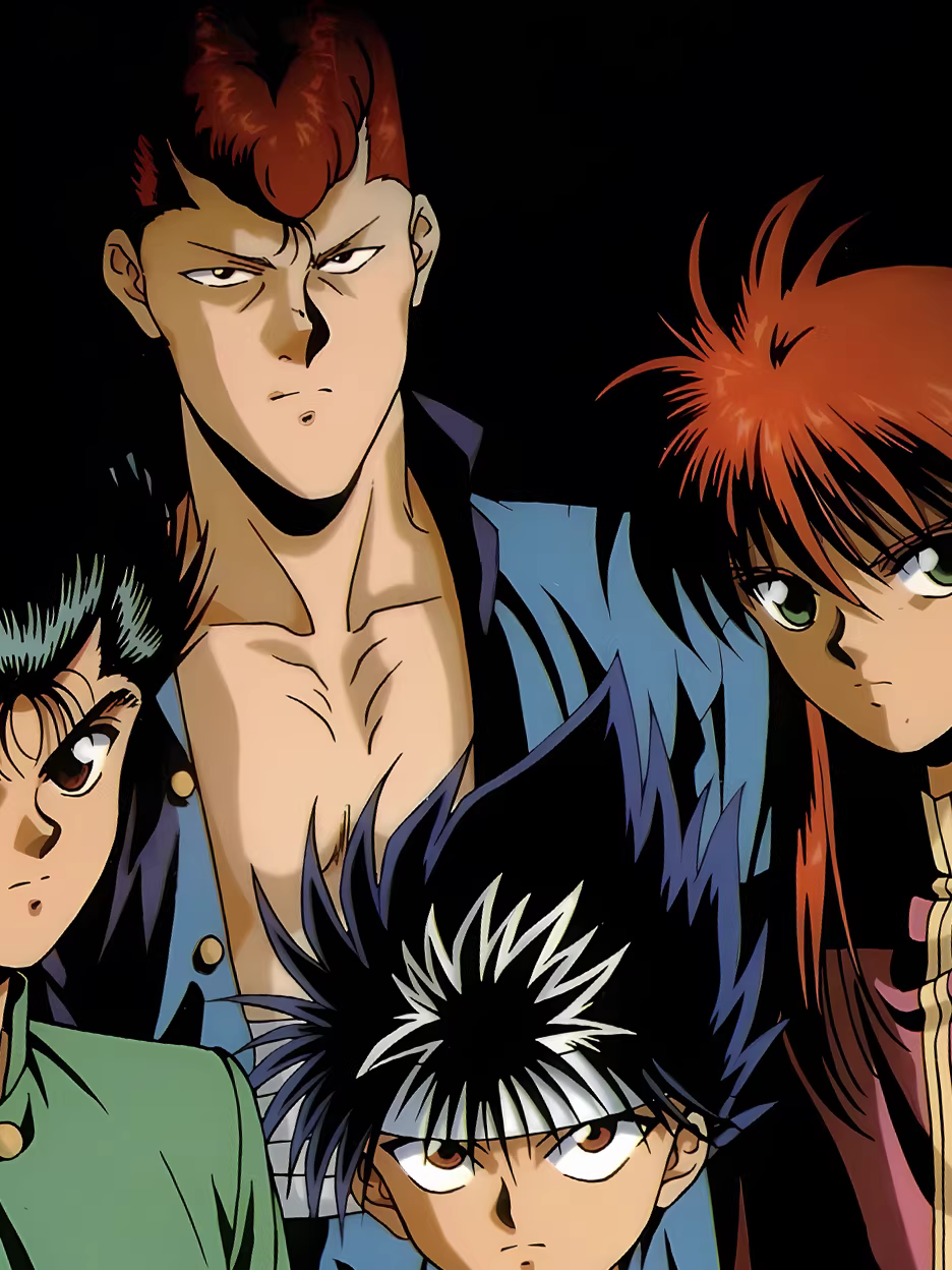【Pre-sale】Decorative Painting of Yuusuke Urameshi, Kurama, Hiei and Kuwabara‌-XingKong Studio
