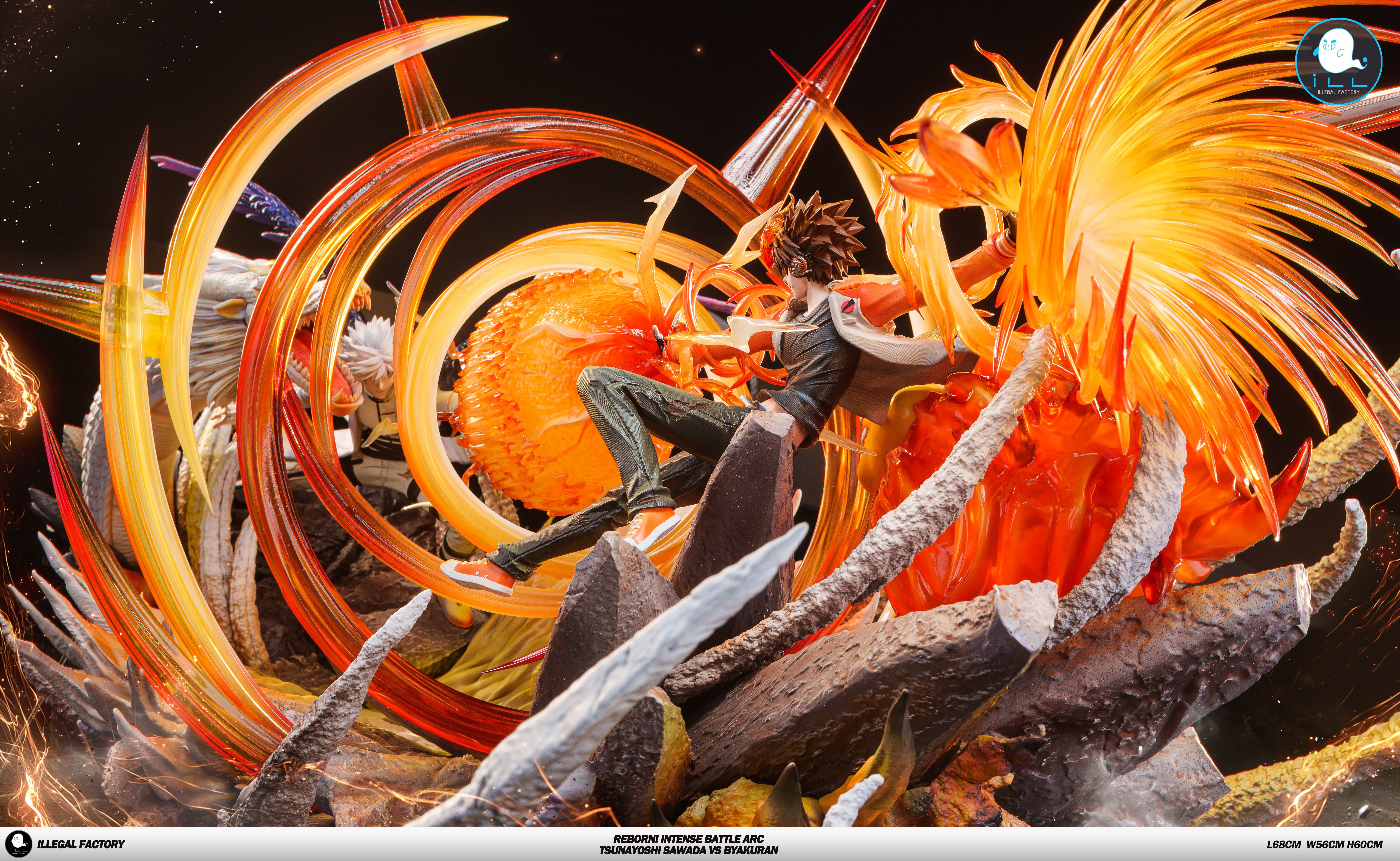 【Pre-sale】019 Sawada Tsunayoshi vs Byakuran Gesso with LED-ILL Factory Studio