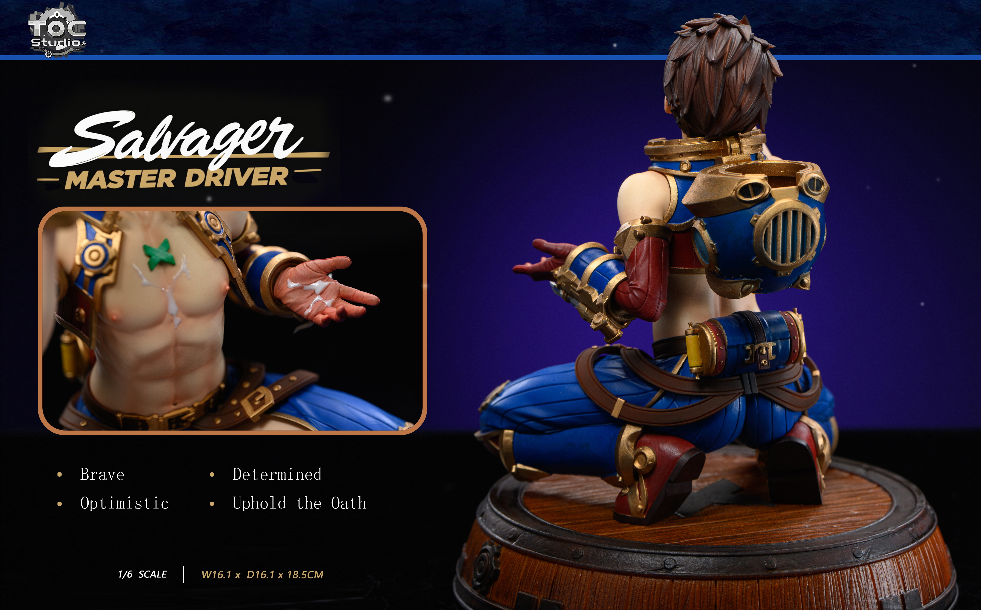 【Pre-sale】1/6 Scale Rex-TOC Studio