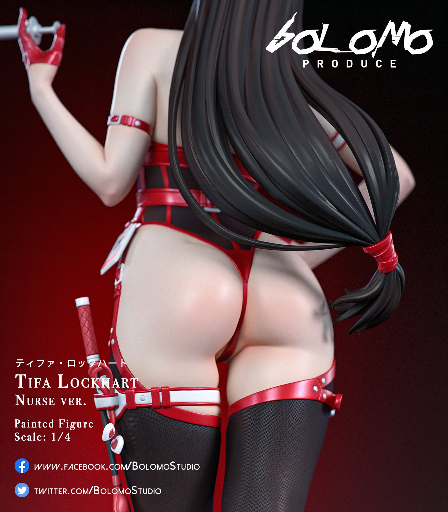 【Pre-sale】1/4 Scale Nurse Tifa-Final Fantasy-Bolomo Studio