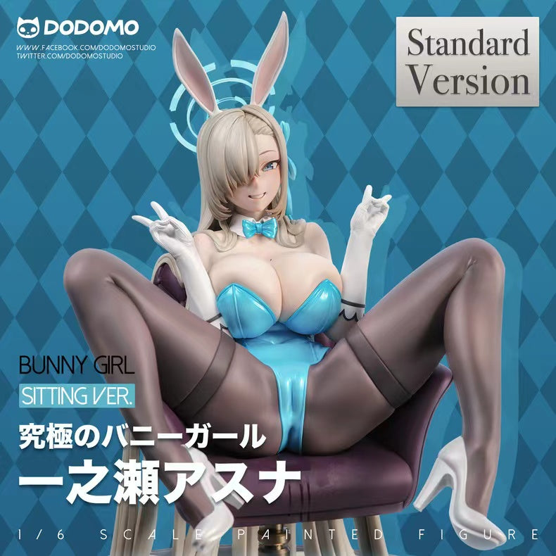 【Pre-sale】1/6 Scale Bunny Girl Sitting Asuna-Blue Archive-Dodomo Studio