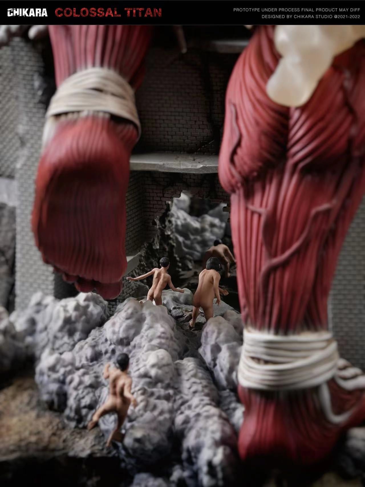 【In stock】Colossal Titan - Attack on Titan- CHIKARA Studios