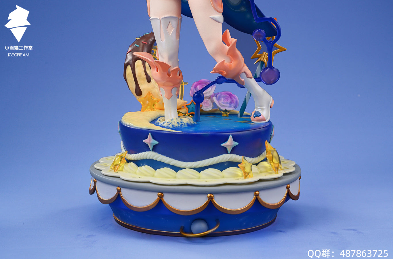 【Pre-sale】1/2 Scale Paimon Anniversary Starry Sky Cake -Genshin Impact-IceCream Studio