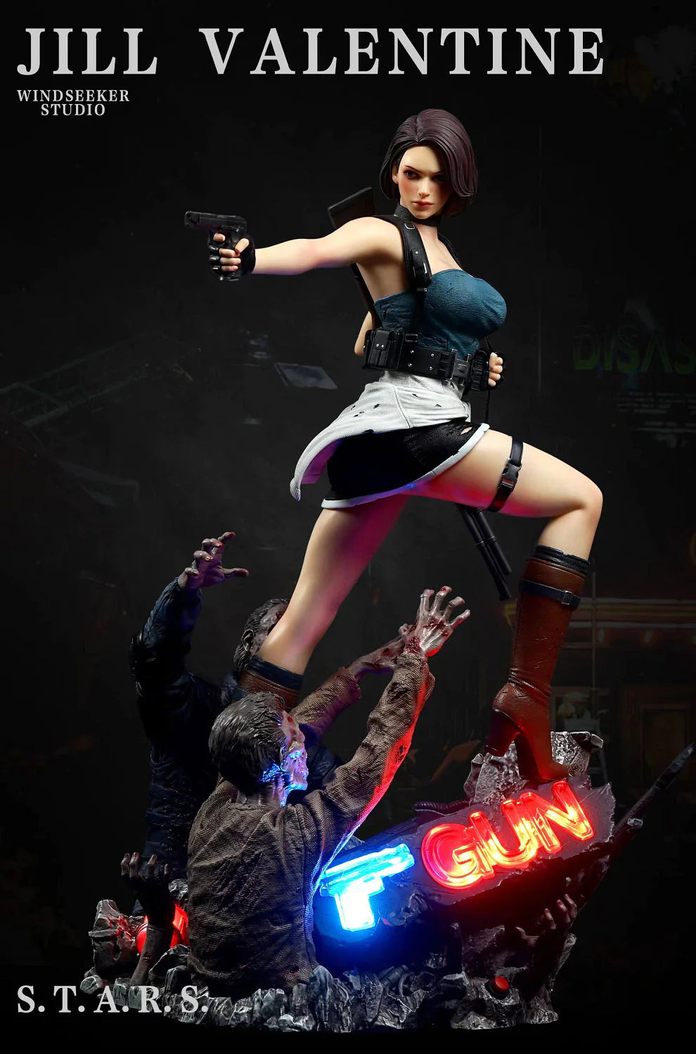 【In stock】1/4 Scale Jill Valentine with LED - Resident Evil- Windseeker Studio