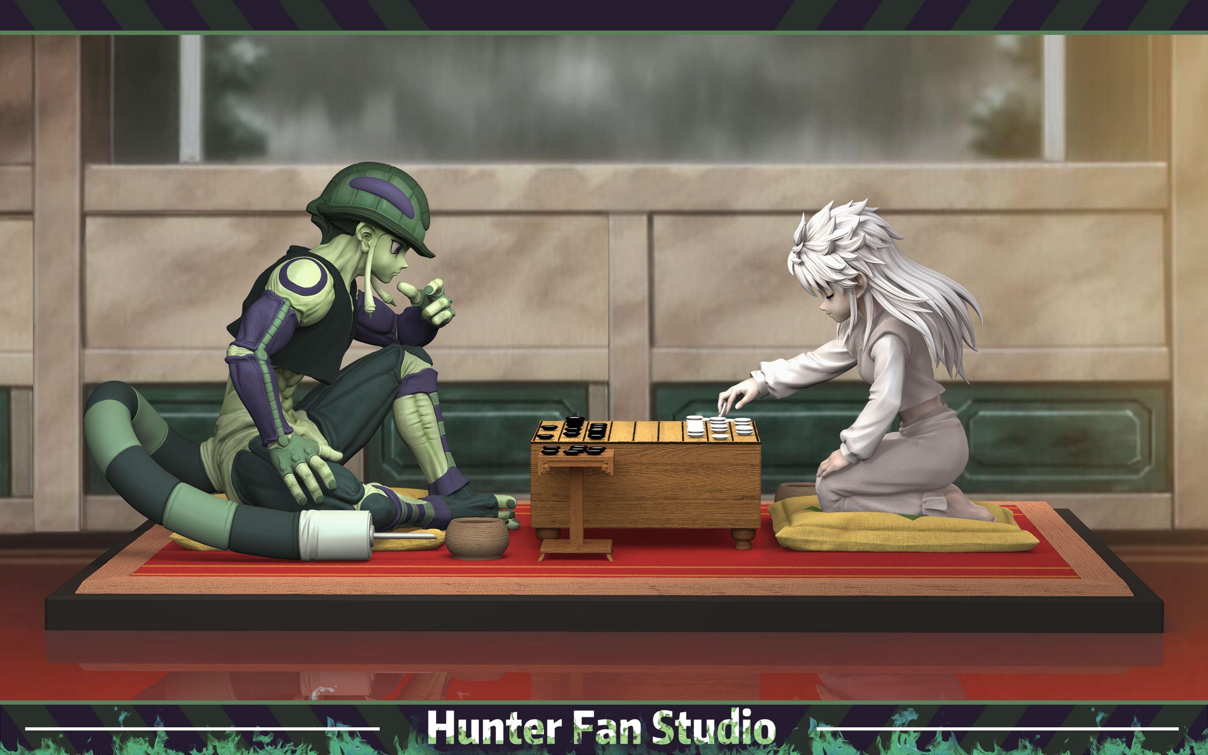【In stock】1/6 Scale Meruem vs Komugi-Hunter x Hunter-Hunter Fan Studio