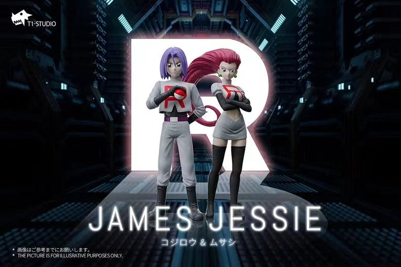 【Pre-sale】1/20 Scale James & Jessie-Pokemon-T1 Studio