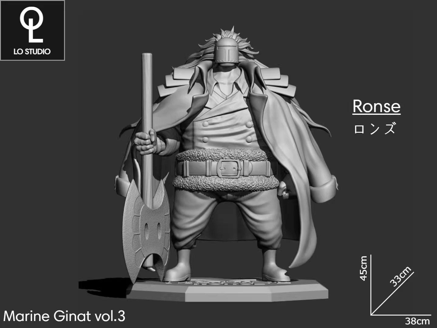 【Pre-sale】POP Scale John Giant Vol.2-One Piece-LO Studio