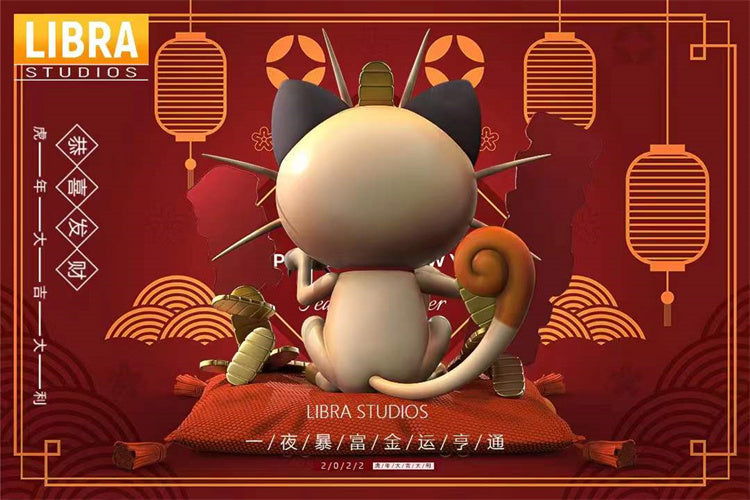 【Pre-sale】Fortune Cat Ver. Meowth-Pokemon-LIBRA Studio
