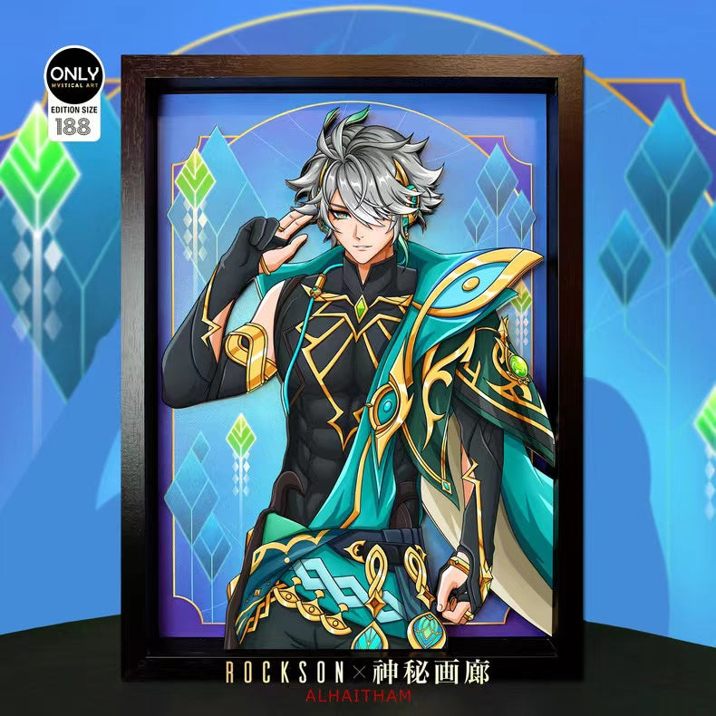 【Pre-sale】Gentleman Style 3D Decorative Paint of Alhaitham-Mystical Art Studio