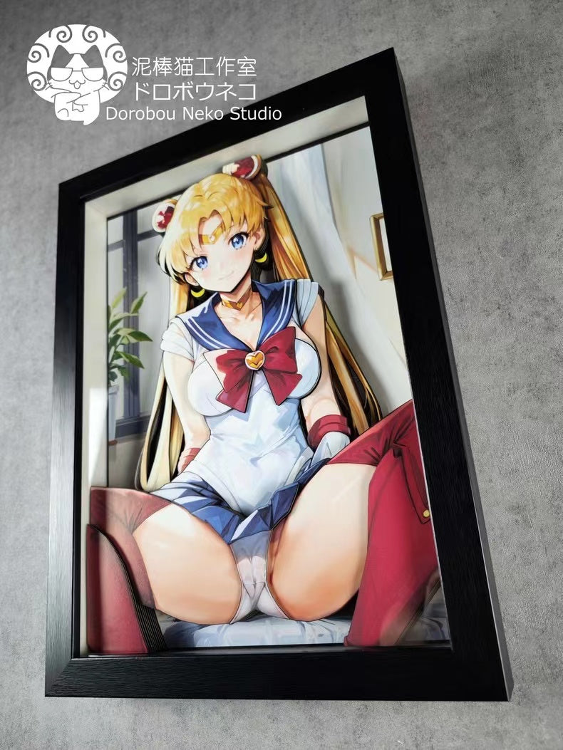 【In stock】DSMG-017 Decorative Painting of Tsukino Usagi-Sailor Moon-Dorobou Neko Studio