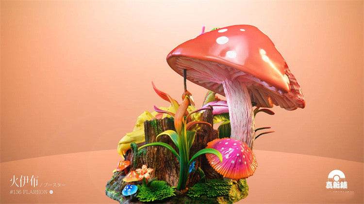 【Pre-sale】1/10 Scale Flareon-Pokemon-ZhenXinZhen Studio