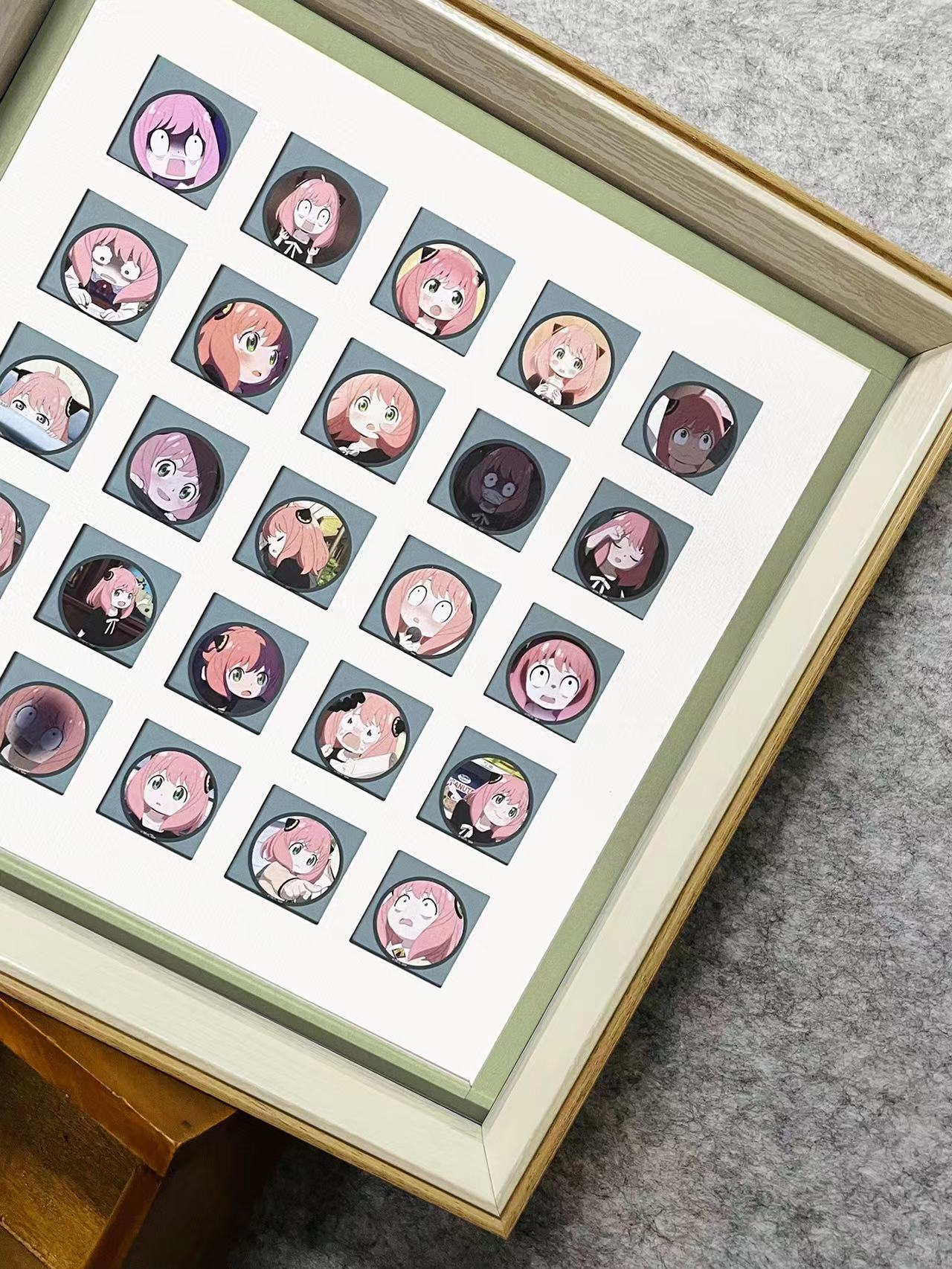 【In stock】25 Memes of Anya Forger Decoration Painting-