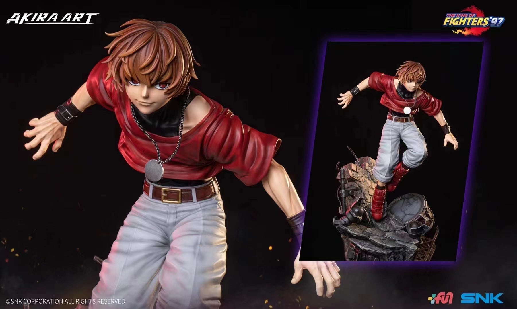 【Pre-sale】1/4 Scale Orochi Chris-The King of Fighters '97-Akira art Studio