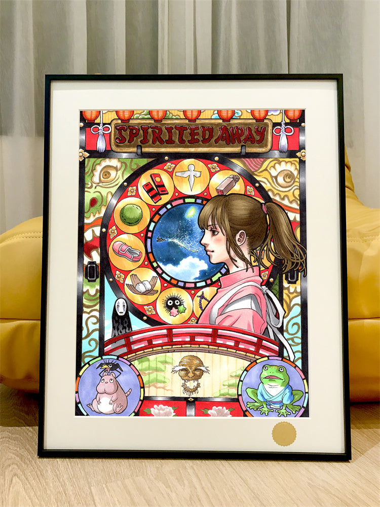 【Pre-sale】Spirited Away Decorative Painting-Xingkong Studio