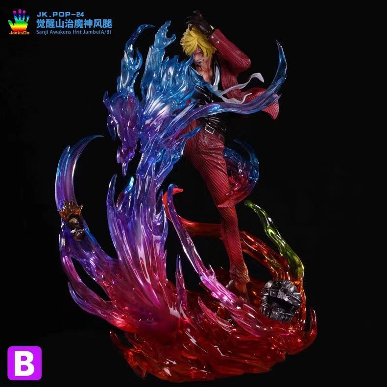 【In stock】POP Scale Sanji Awakens Ifrit Jambe-One piece-JacksDo Studio