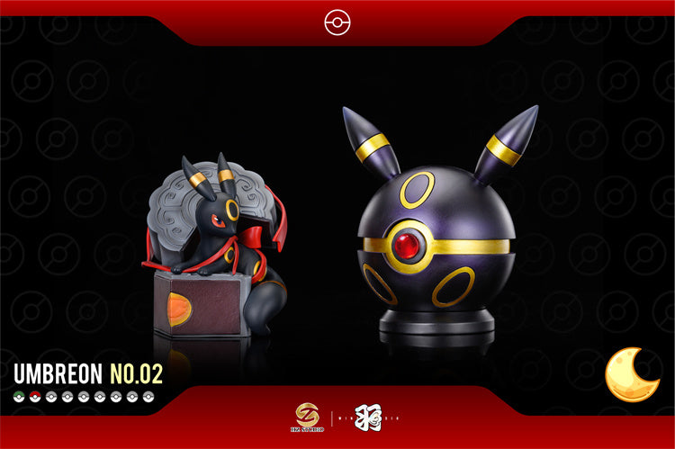 【In stock】1/1 Scale Poke Ball Series 002 Umbreon Poke Ball -Pokemon-Wing Studio