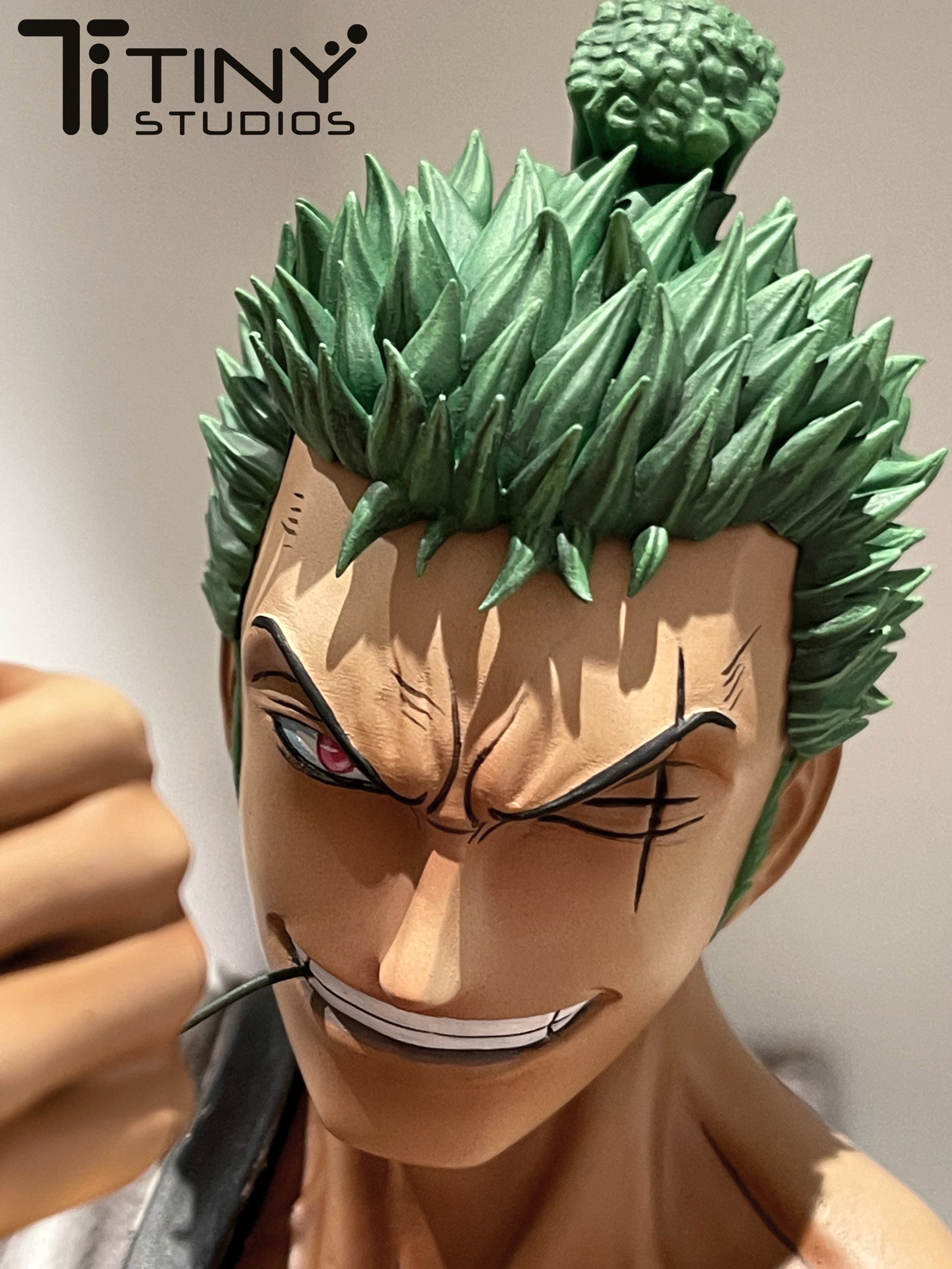 【In stock】 1/4 Scale Wano Country Roronoa Zoro Defeat Hawkins's Straw Man-One piece-TINY Studio