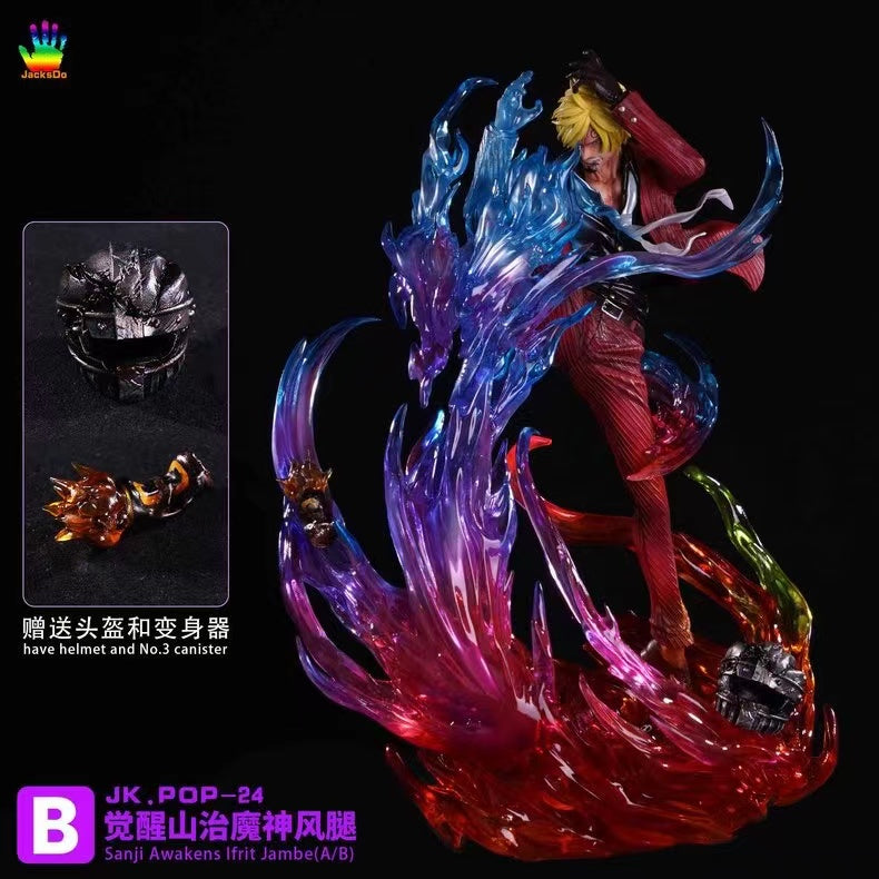 【In stock】POP Scale Sanji Awakens Ifrit Jambe-One piece-JacksDo Studio