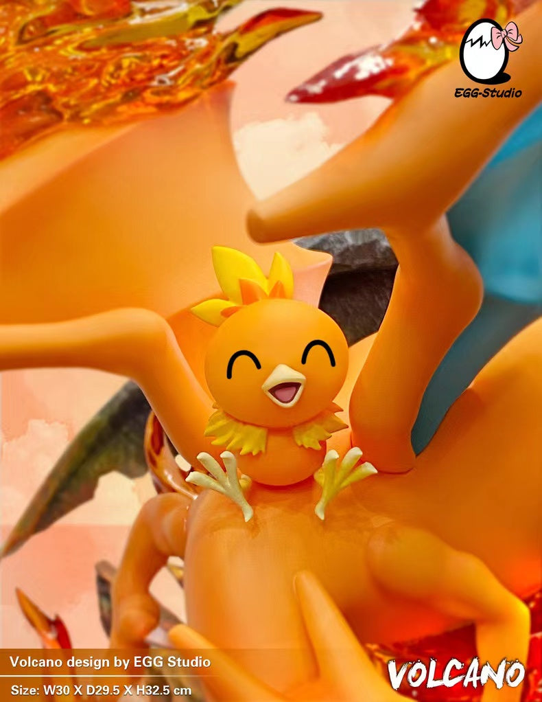 【Pre-sale】Whole Family of Charizard-Pokemon-EGG Studio