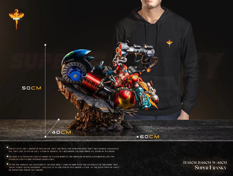 【Pre-sale】Franky with Kurosai/Black Rhino FR-U IV-One piece-DT-Studio