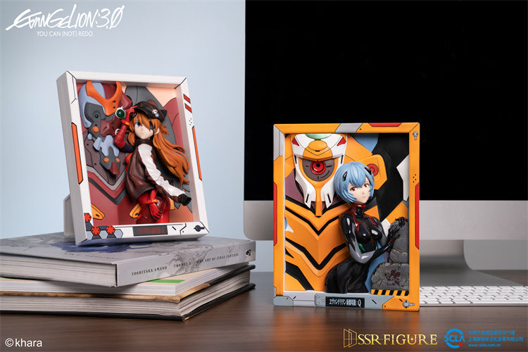【Pre-sale】Theatical Battle Suit ver. Rei Ayanami 3D Decoration Frame-SSR-Figure